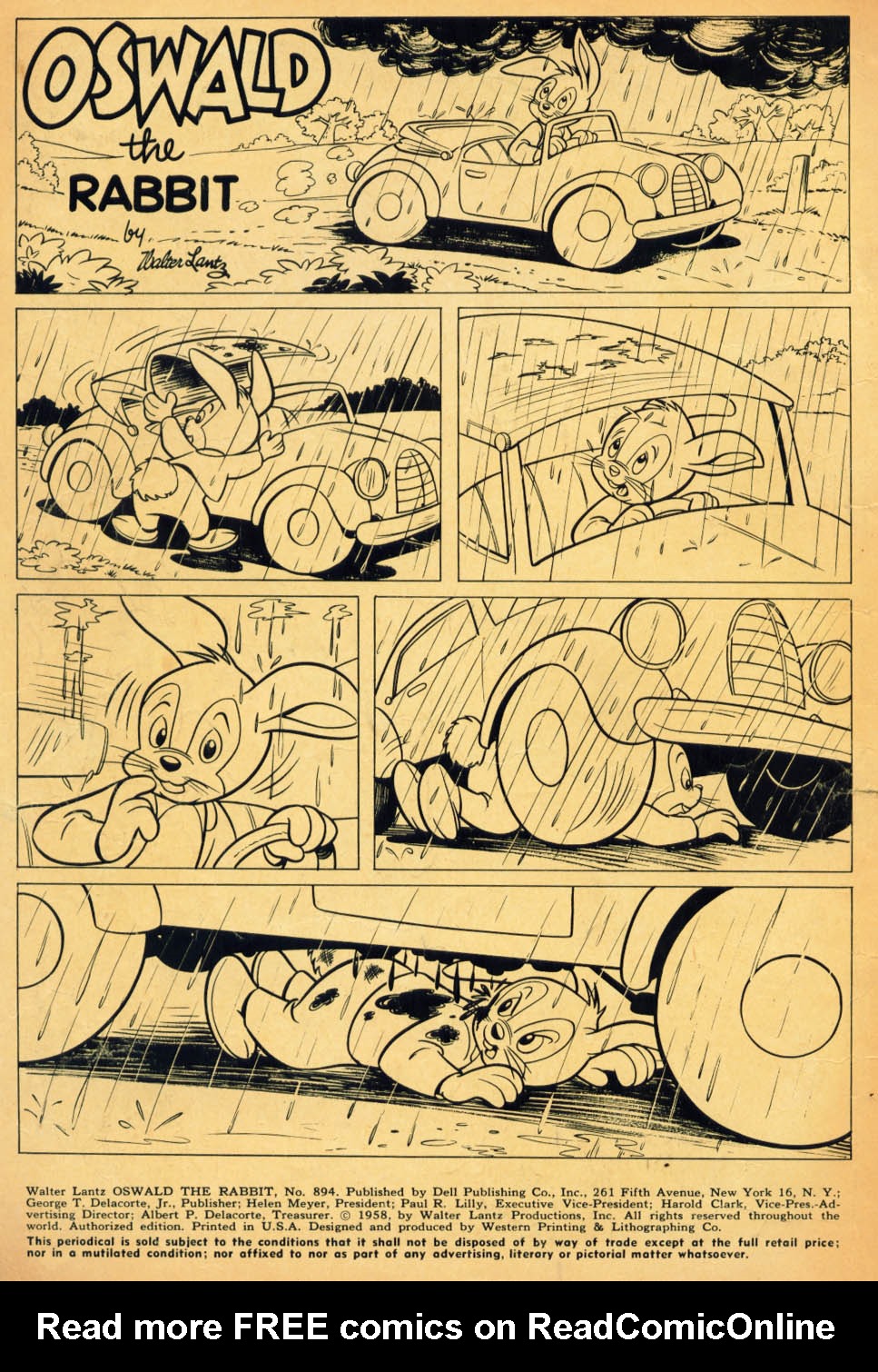 Read online Four Color Comics comic -  Issue #894 - 2