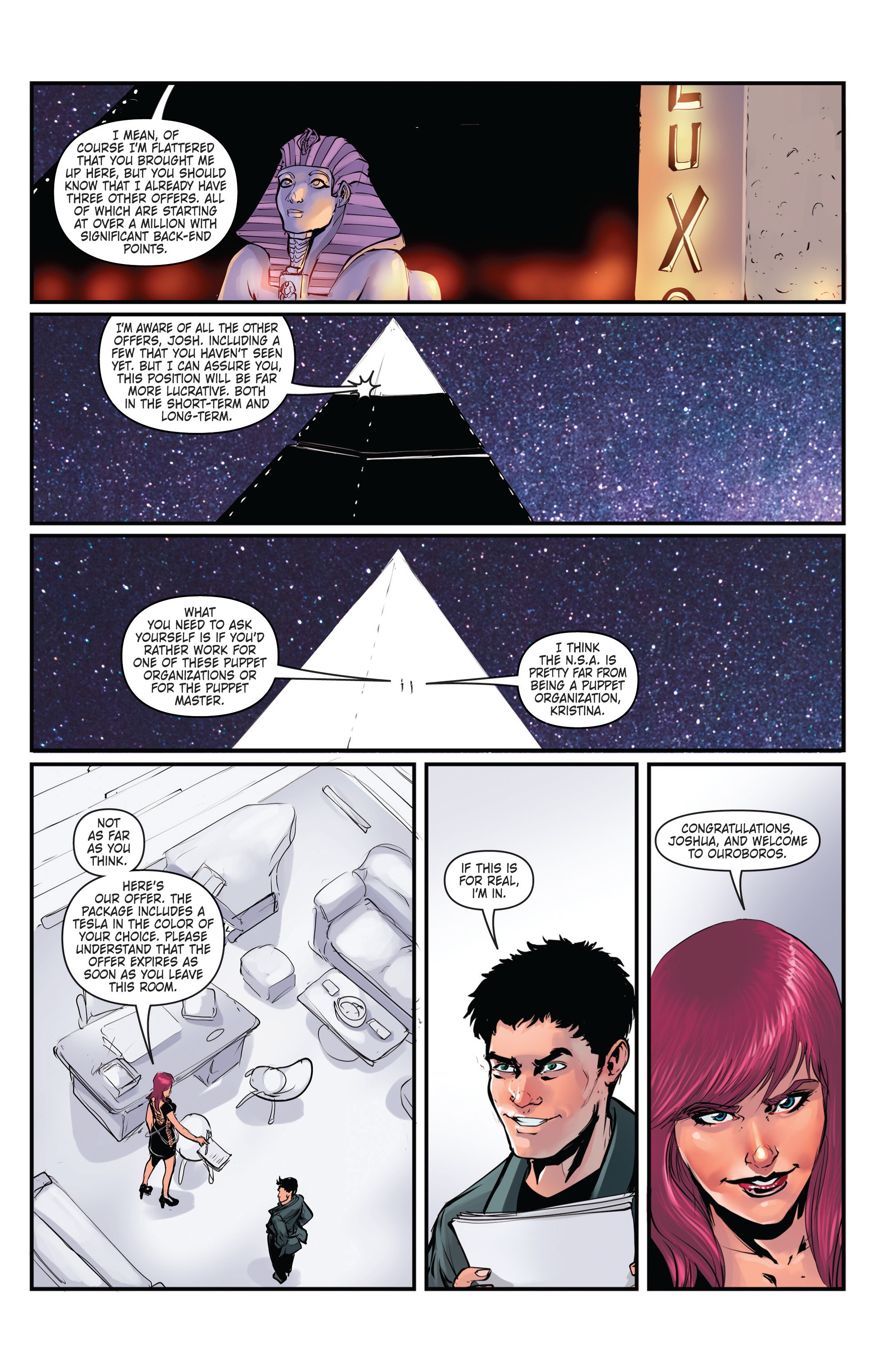 Read online Conspiracy comic -  Issue #4 - 14