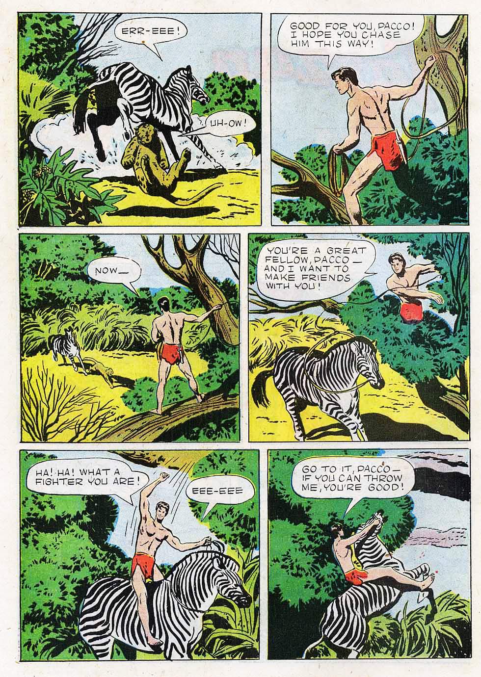 Read online Tarzan (1948) comic -  Issue #12 - 4