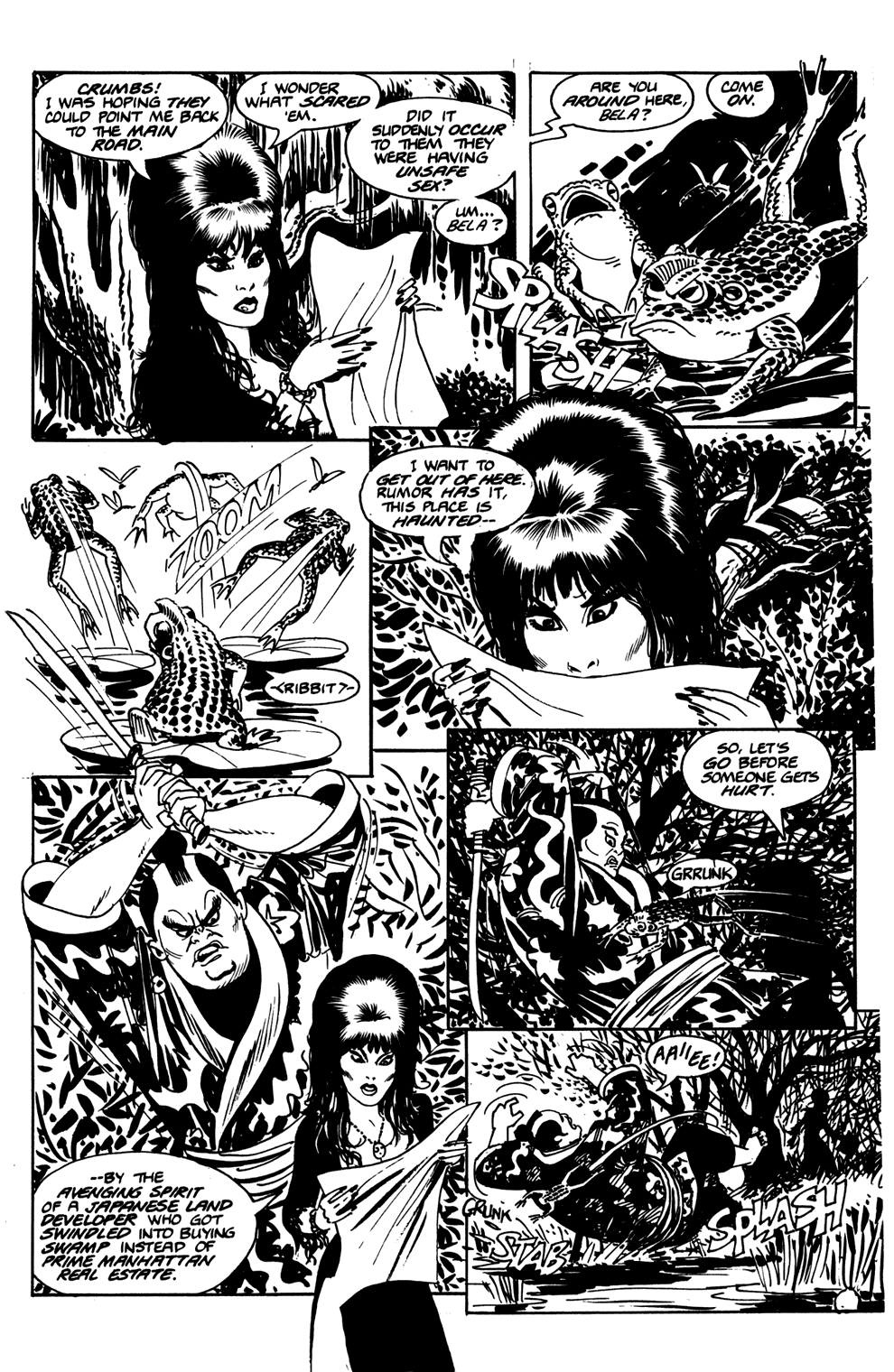 Read online Elvira, Mistress of the Dark comic -  Issue #3 - 22