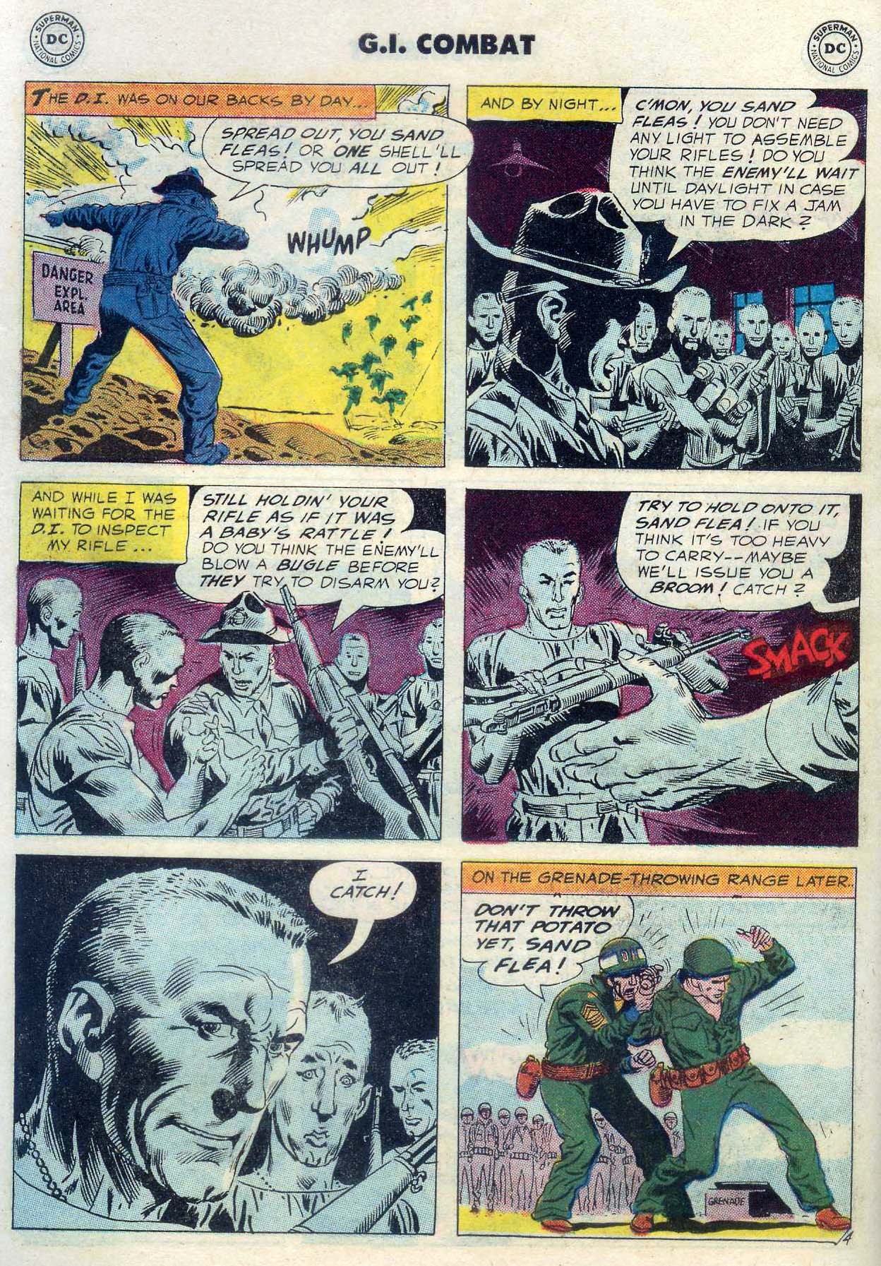 Read online G.I. Combat (1952) comic -  Issue #56 - 6