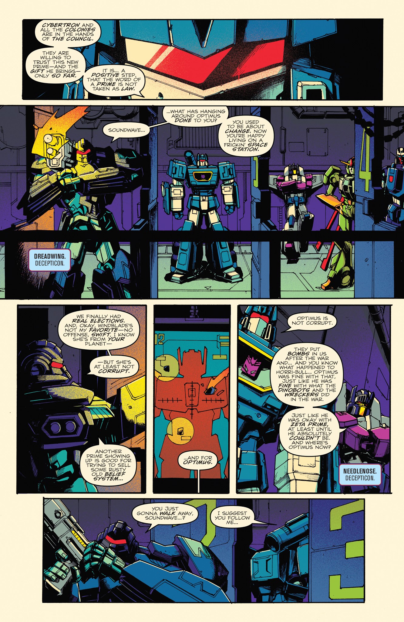 Read online Optimus Prime comic -  Issue #16 - 15