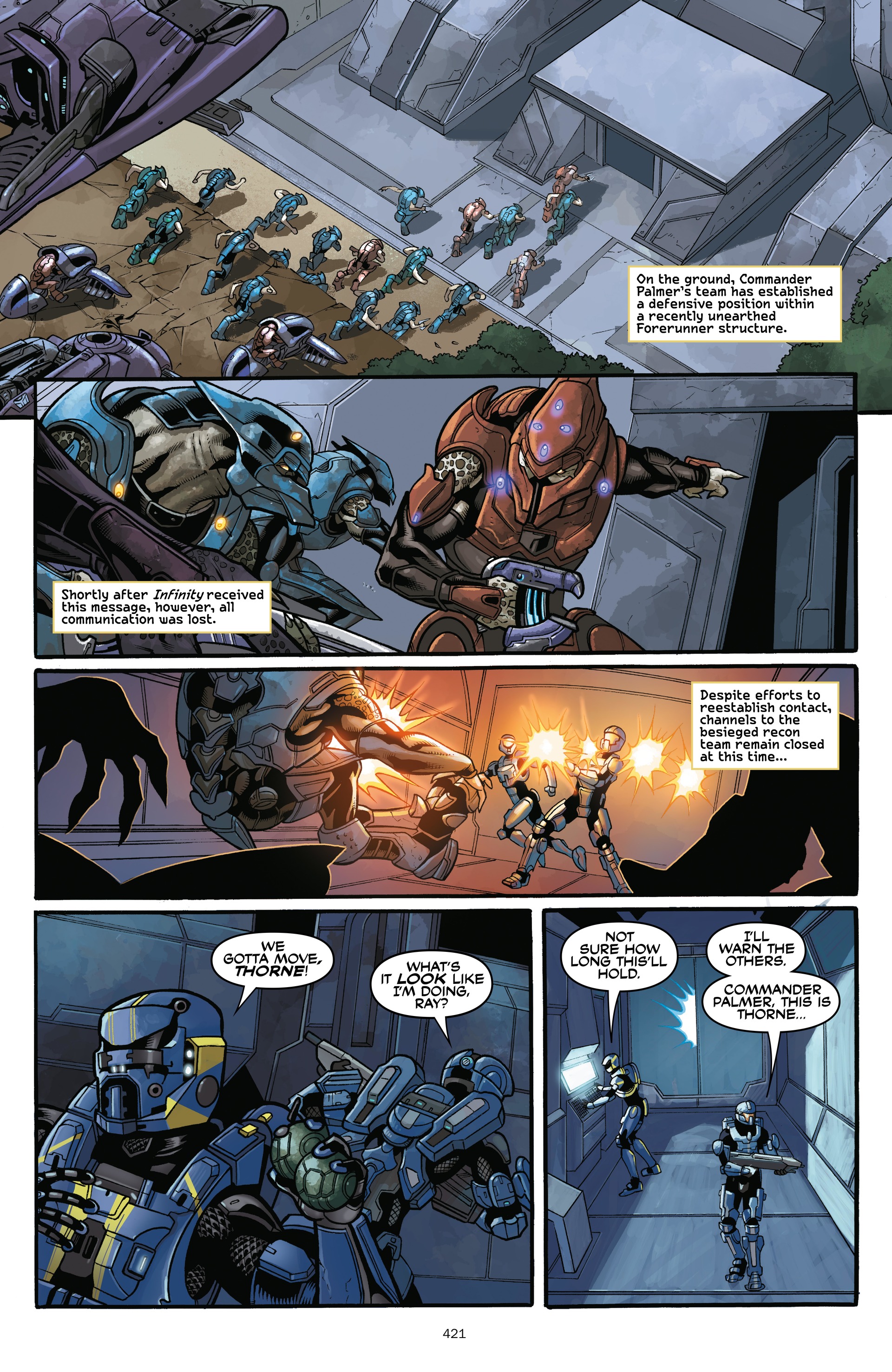 Read online Halo: Initiation and Escalation comic -  Issue # TPB (Part 5) - 16