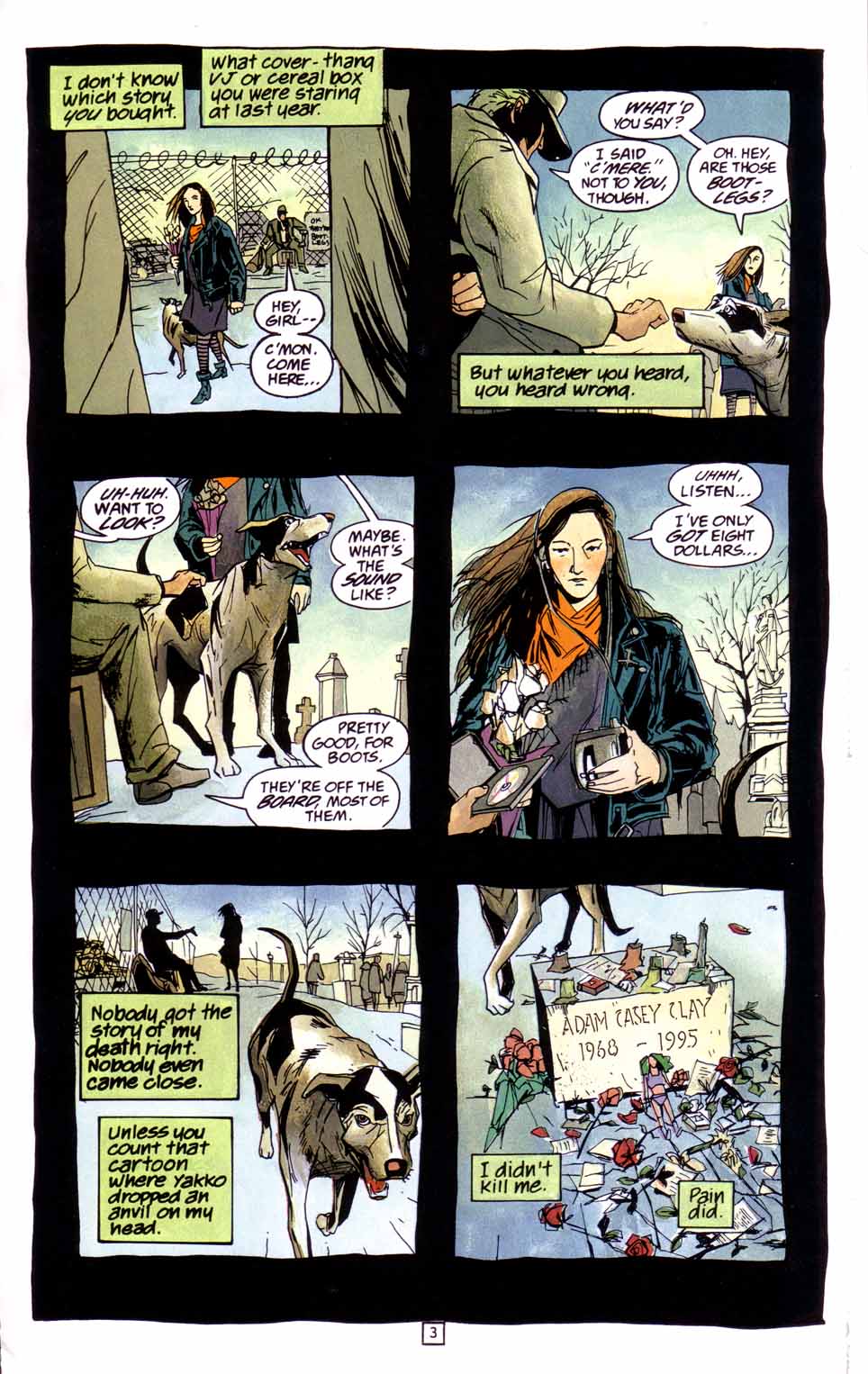 Read online Mythos: The Final Tour comic -  Issue #1 - 5