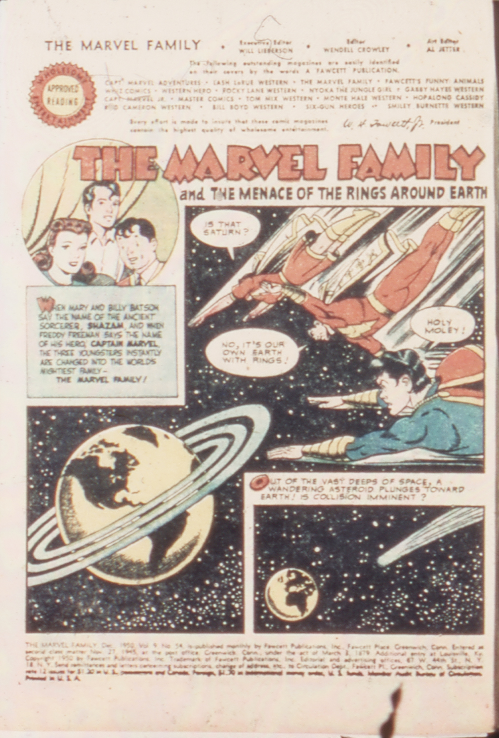 Read online The Marvel Family comic -  Issue #54 - 4