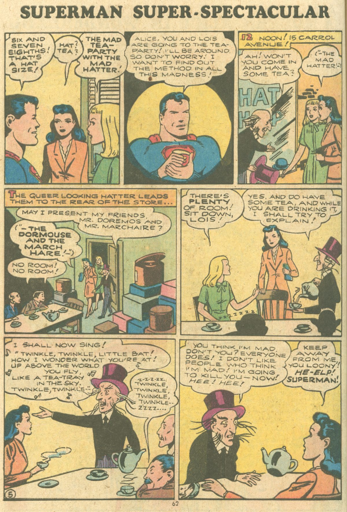 Read online Superman (1939) comic -  Issue #284 - 62