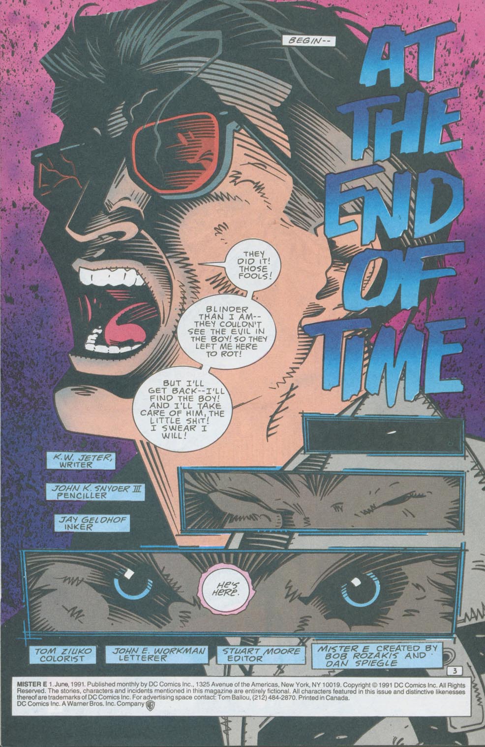 Read online Mister E comic -  Issue #1 - 4