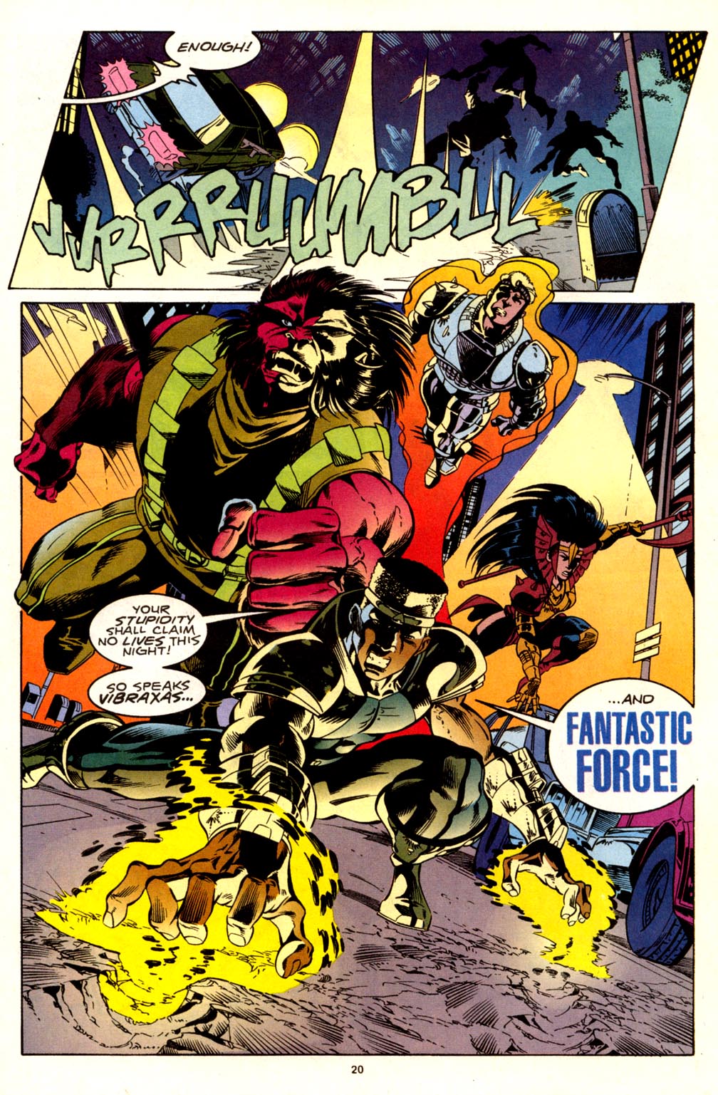 Read online Fantastic Force (1994) comic -  Issue #6 - 16