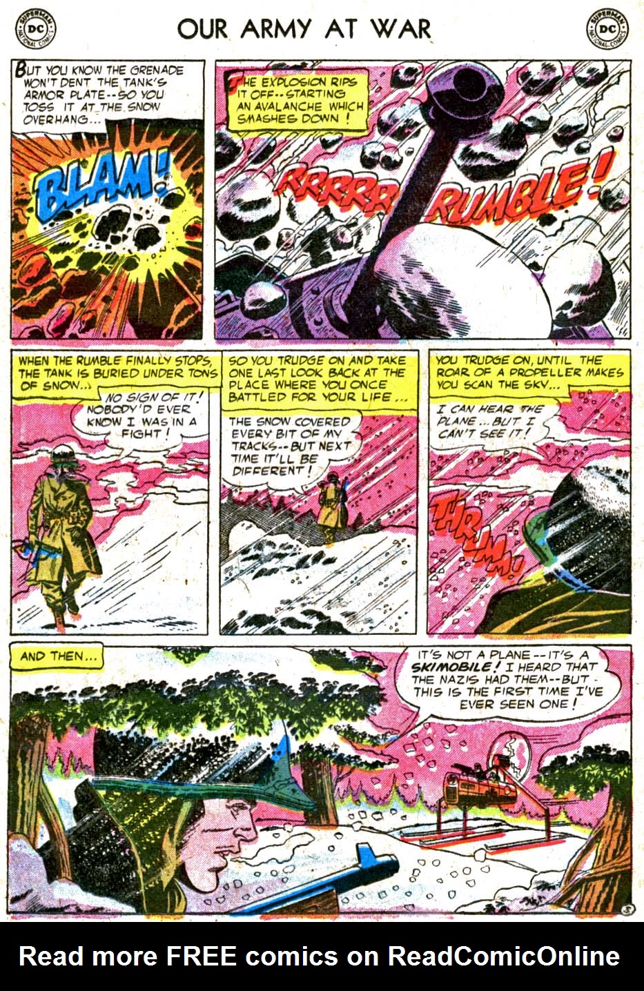 Read online Our Army at War (1952) comic -  Issue #49 - 14