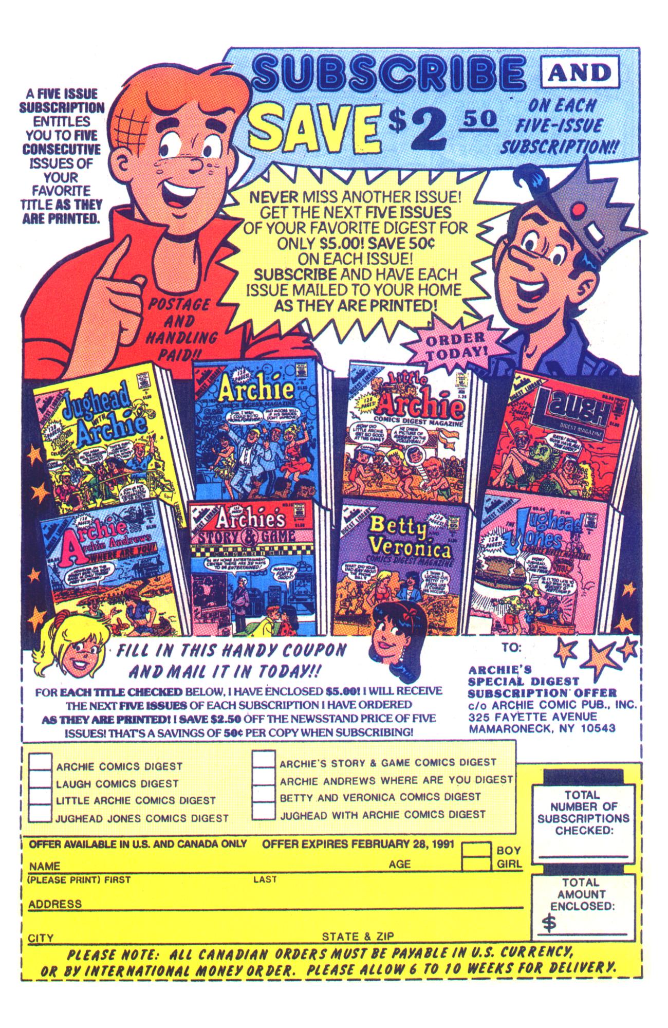 Read online Archie Giant Series Magazine comic -  Issue #616 - 28