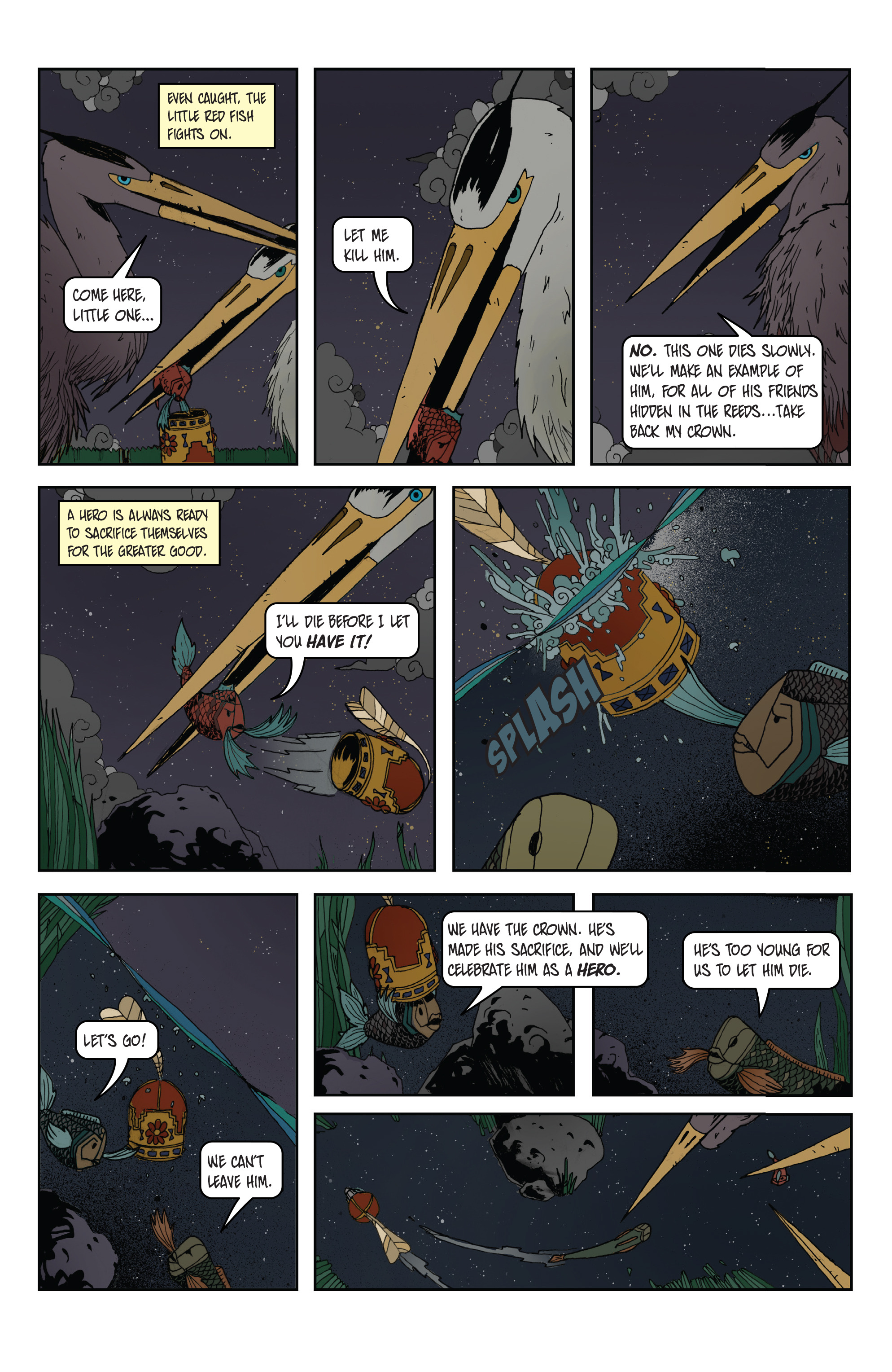 Read online The Little Red Fish comic -  Issue #3 - 25