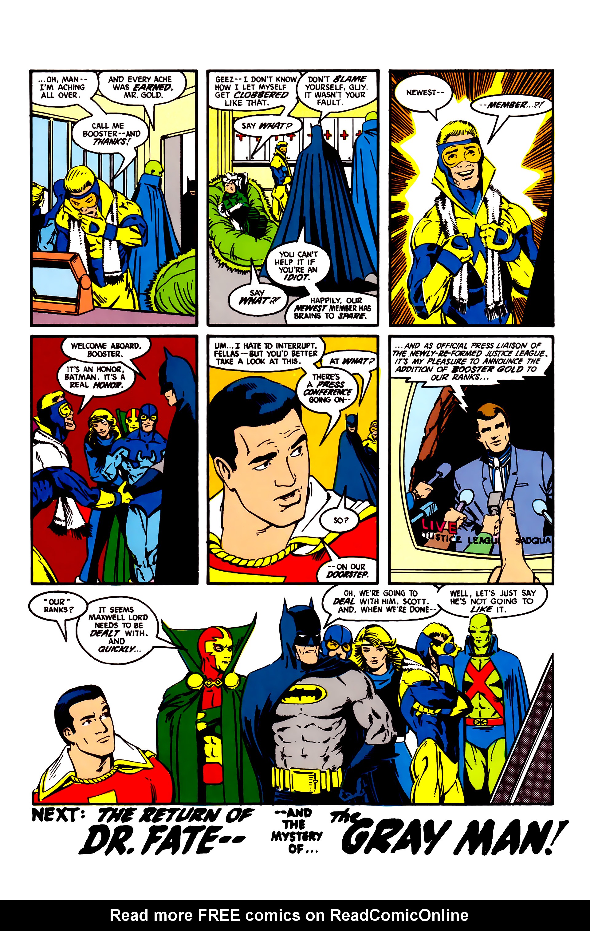 Read online Justice League (1987) comic -  Issue #4 - 23