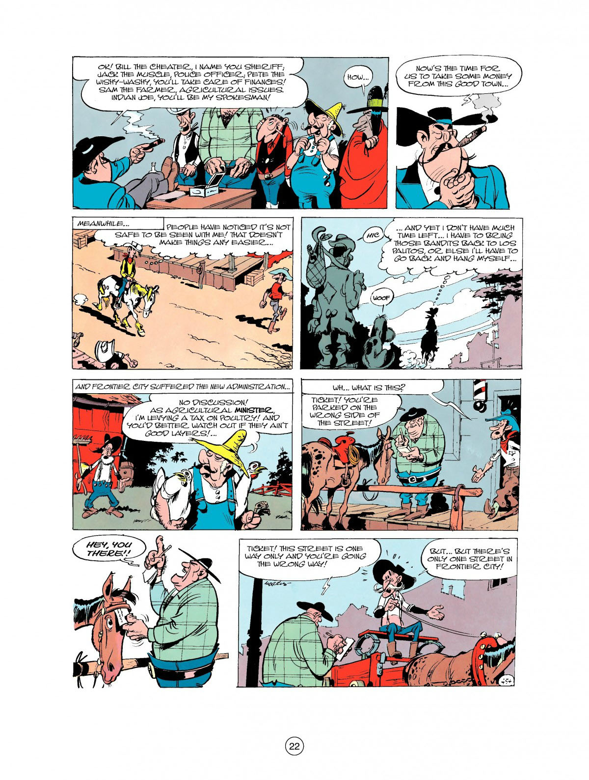 Read online A Lucky Luke Adventure comic -  Issue #27 - 23