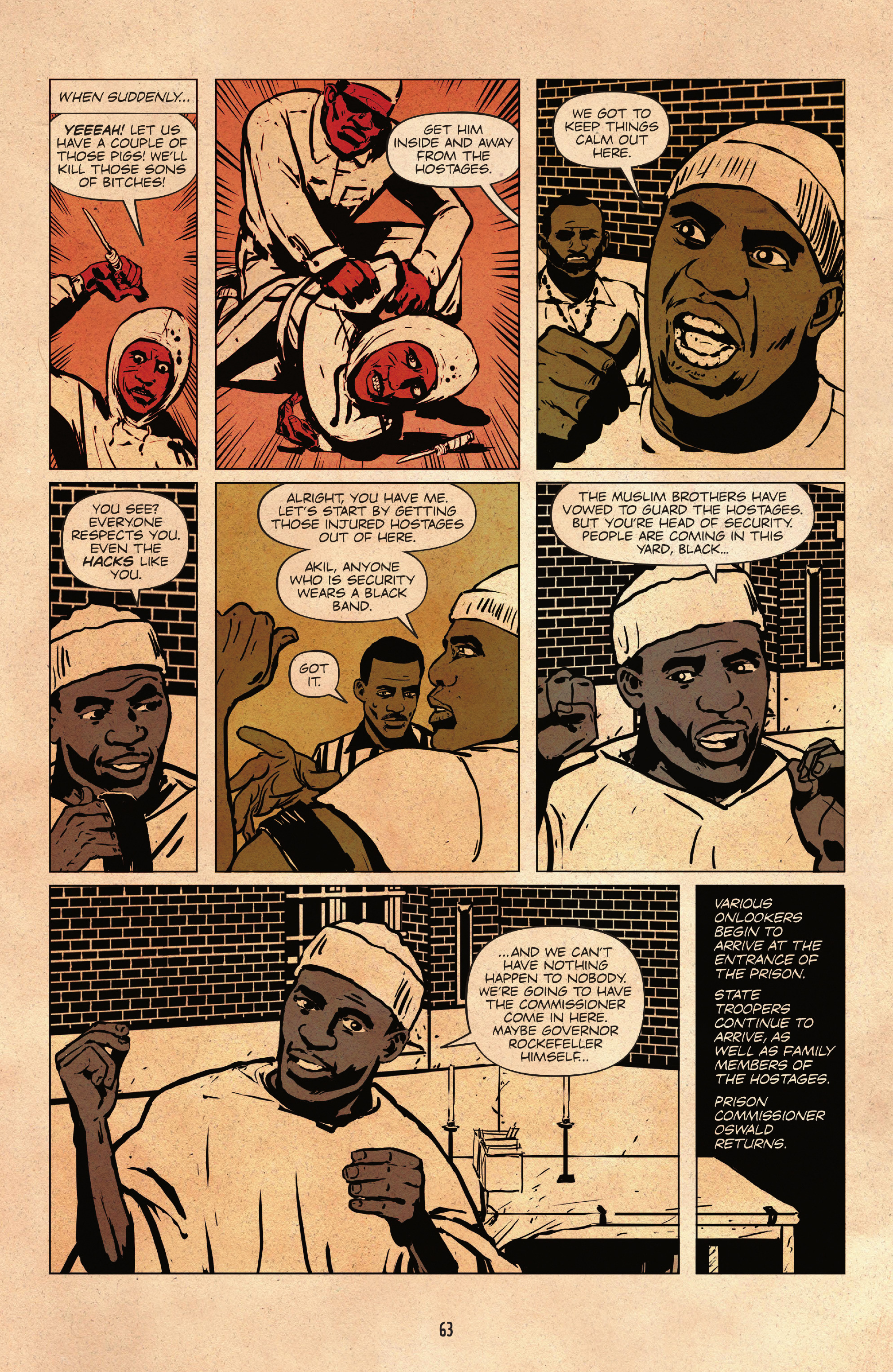 Read online Big Black: Stand At Attica comic -  Issue # TPB (Part 1) - 62
