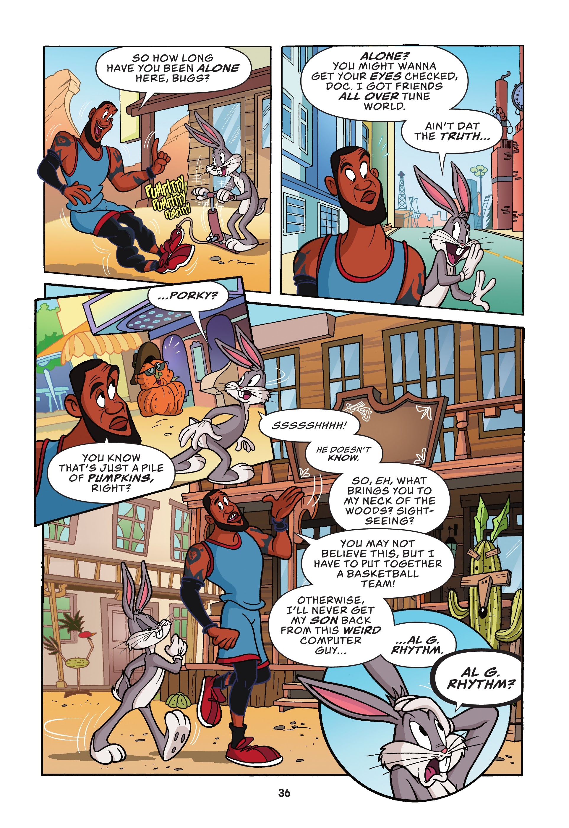Read online Space Jam: A New Legacy comic -  Issue # TPB - 34
