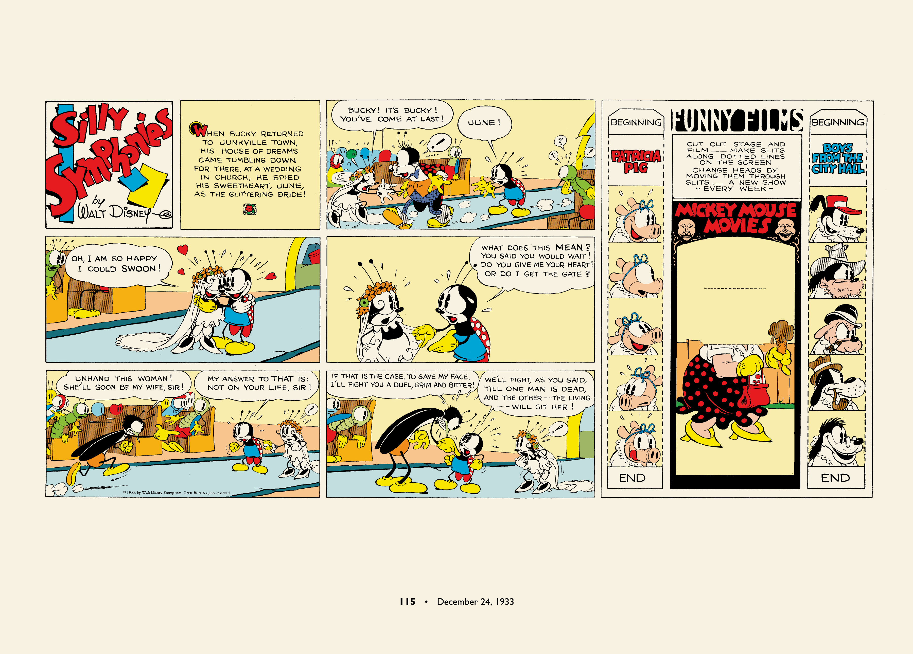 Read online Walt Disney's Silly Symphonies 1932-1935: Starring Bucky Bug and Donald Duck comic -  Issue # TPB (Part 2) - 15