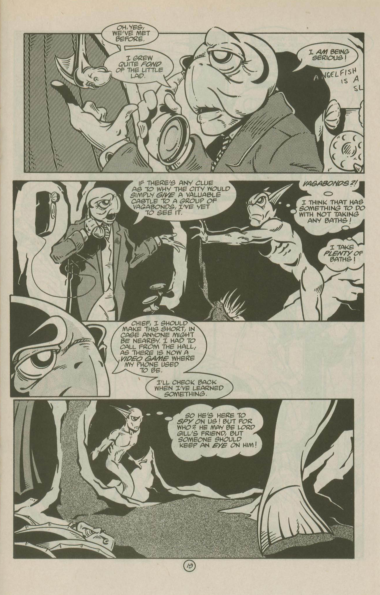 Read online The Fish Police comic -  Issue #23 - 21