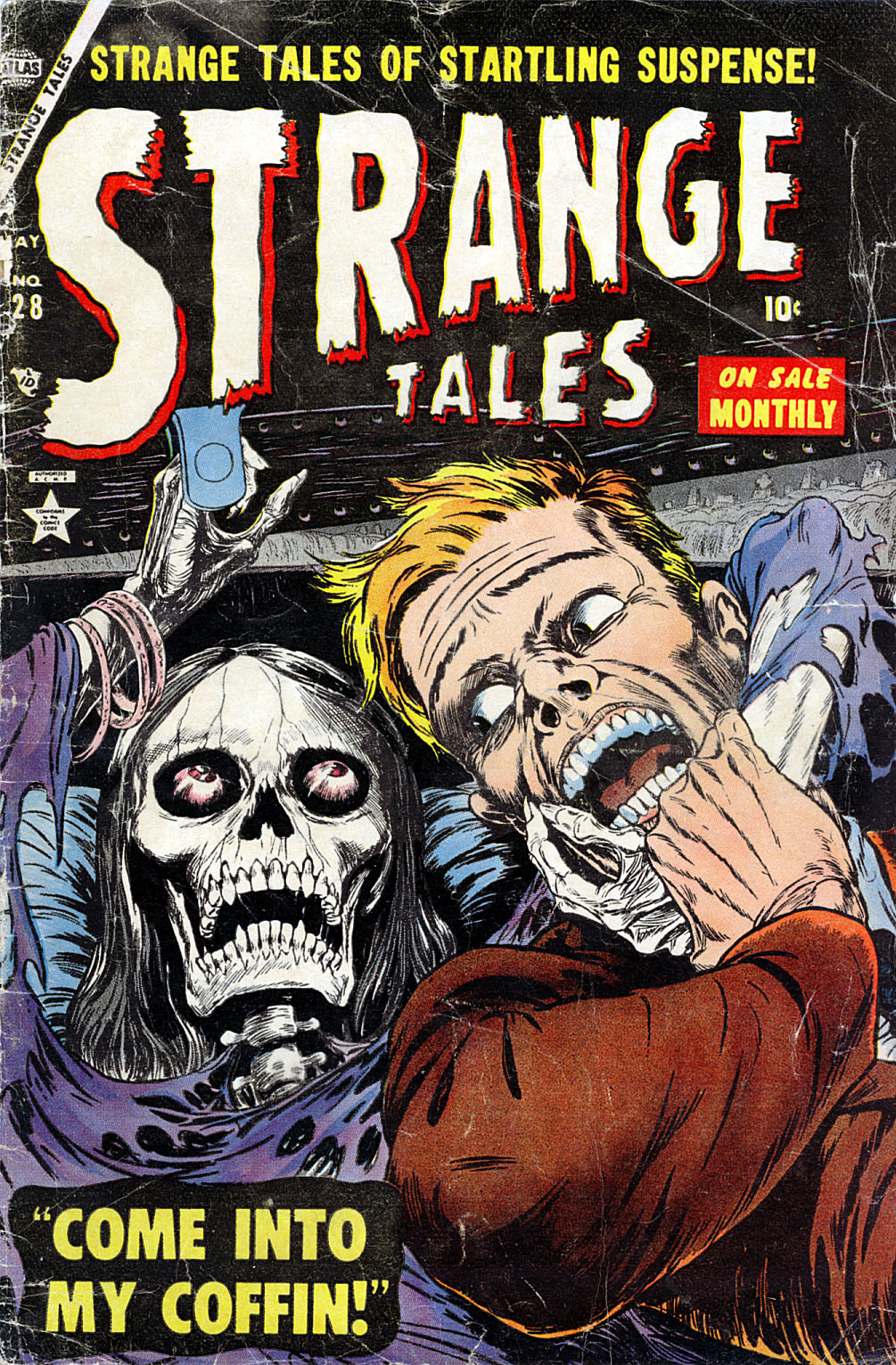Read online Strange Tales (1951) comic -  Issue #28 - 1