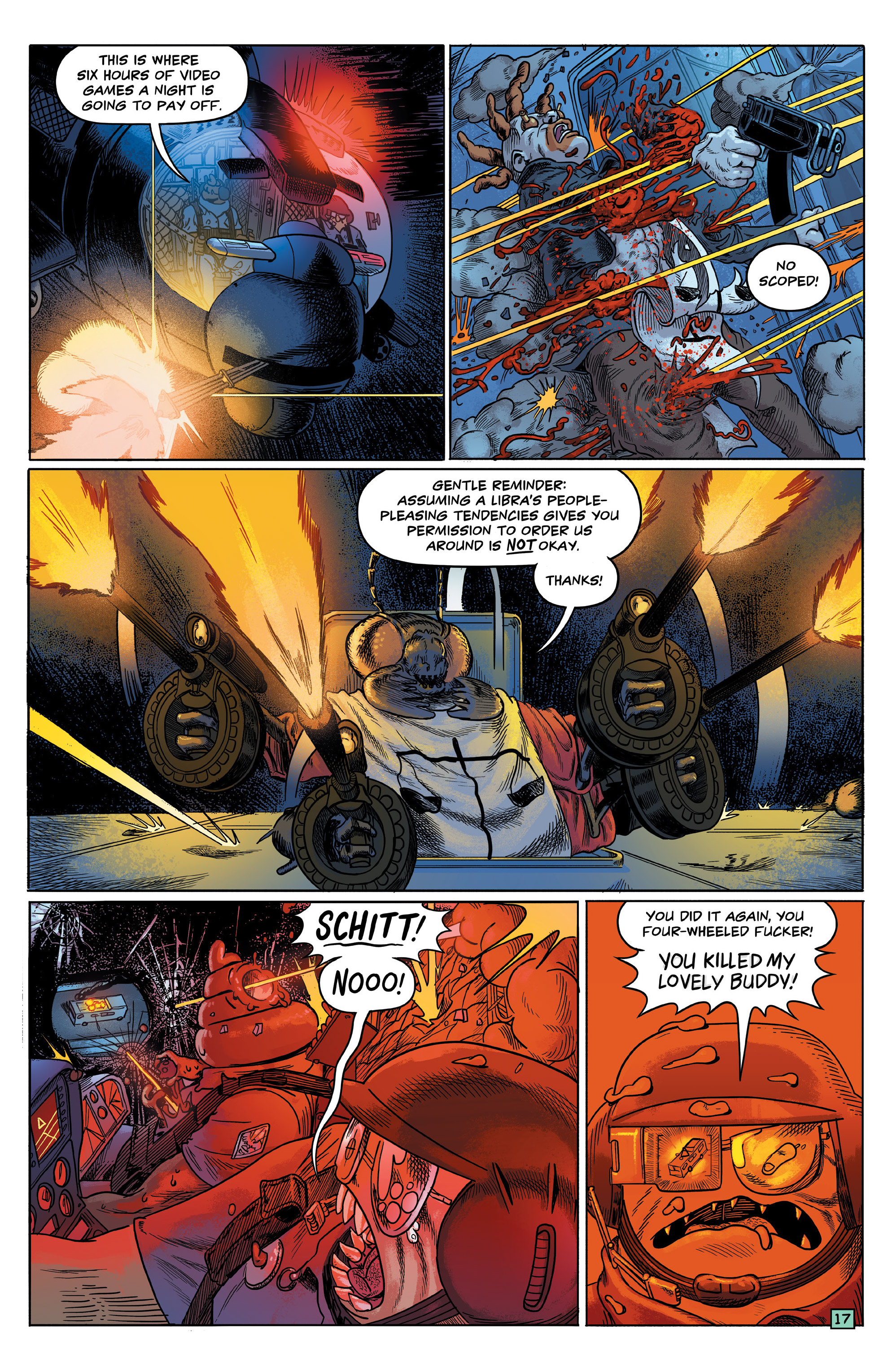 Read online Justice Warriors comic -  Issue #4 - 19