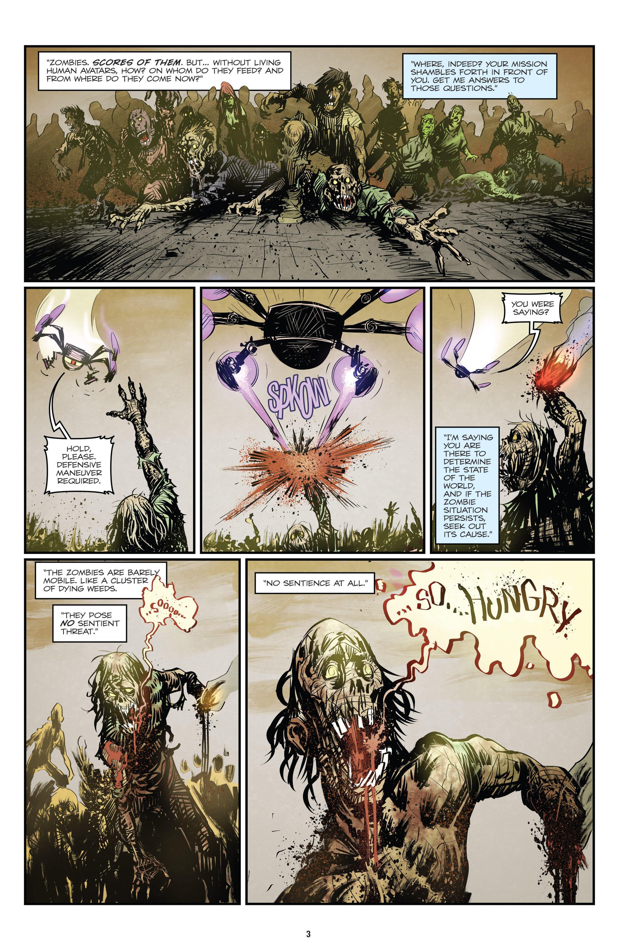 Read online Zombies vs Robots (2015) comic -  Issue #1 - 5