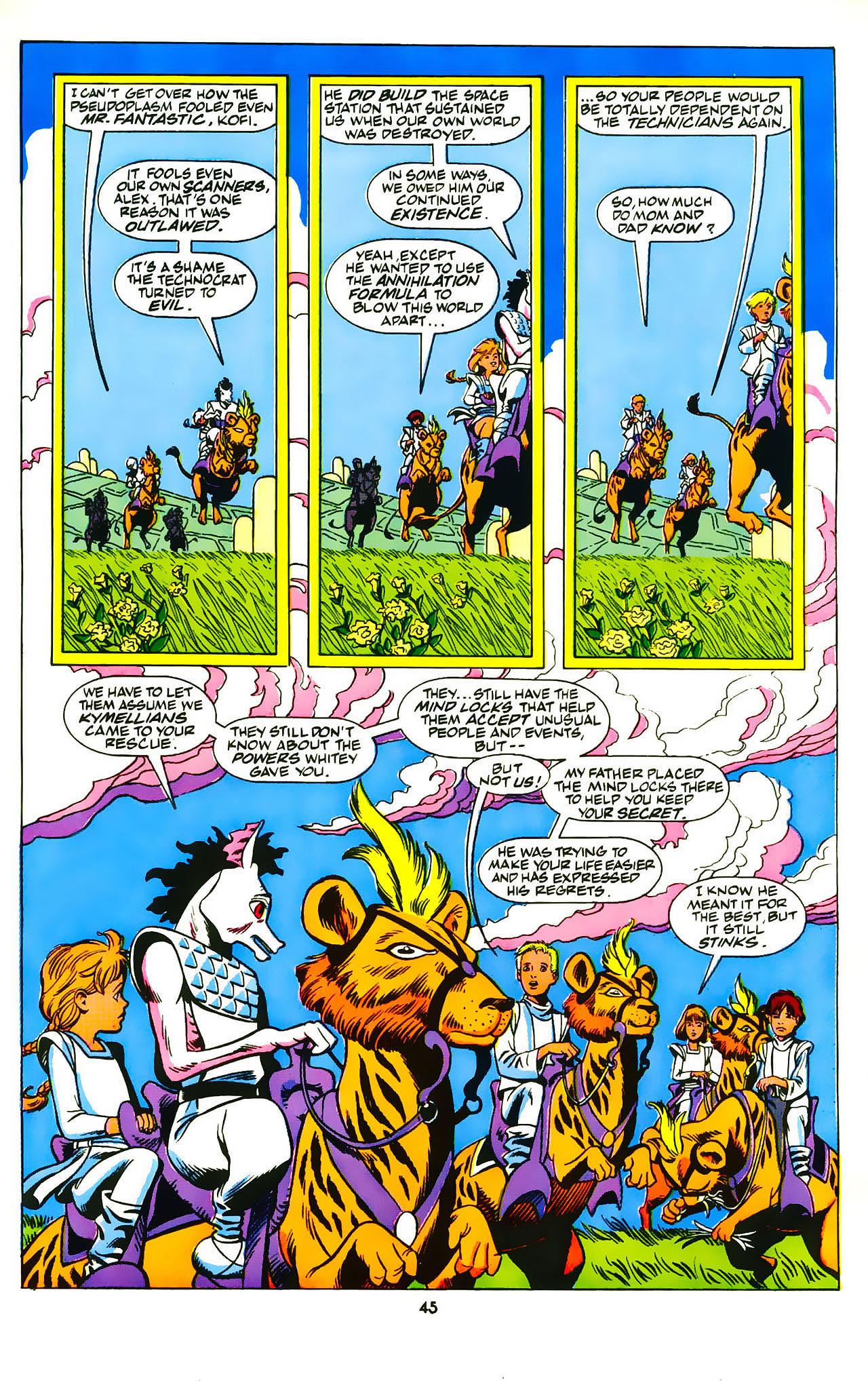 Read online Power Pack Holiday Special comic -  Issue # Full - 47