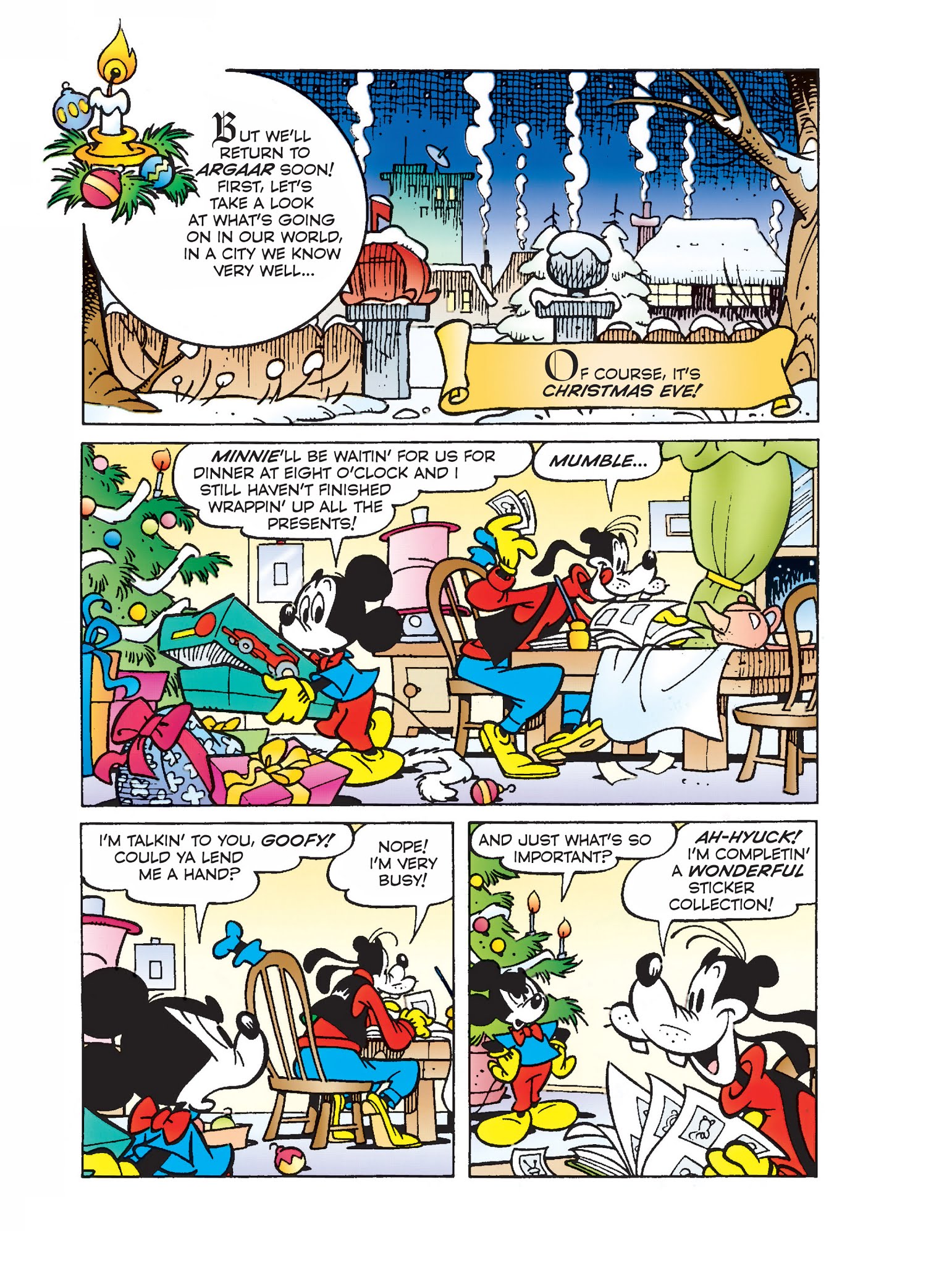 Read online Mickey Mouse and the Sleeping Beauty in the Stars comic -  Issue #1 - 11