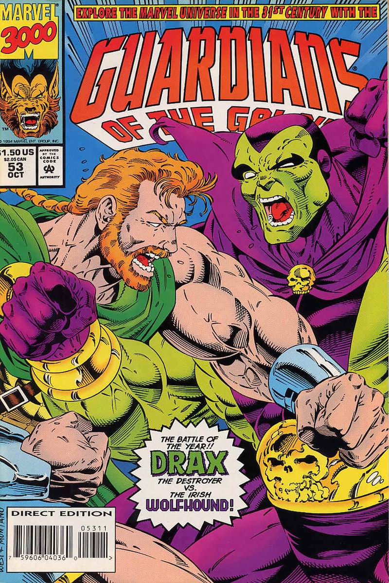 Read online Guardians of the Galaxy (1990) comic -  Issue #53 - 1
