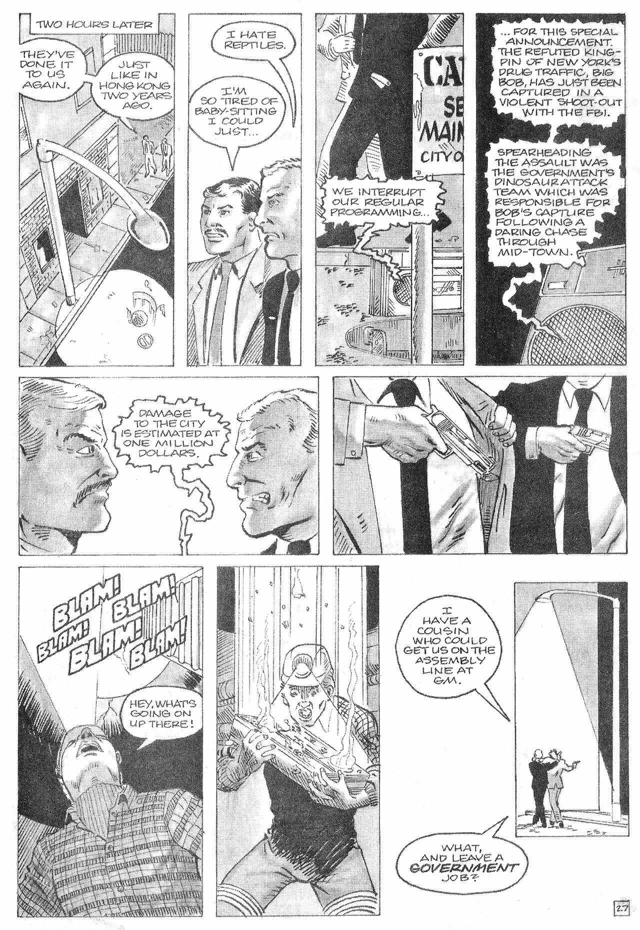 Read online Dinosaurs For Hire (1988) comic -  Issue #1 - 29