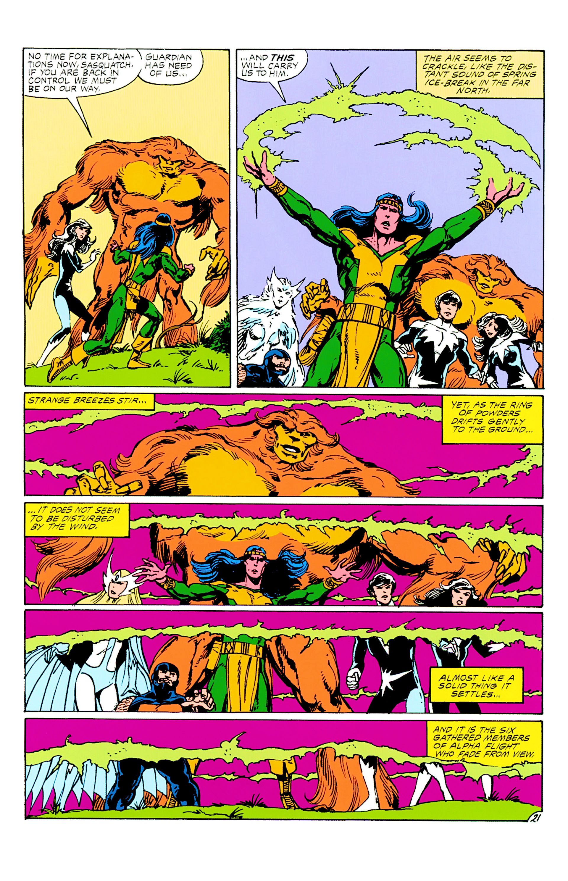 Read online Alpha Flight Classic comic -  Issue # TPB 2 (Part 1) - 96