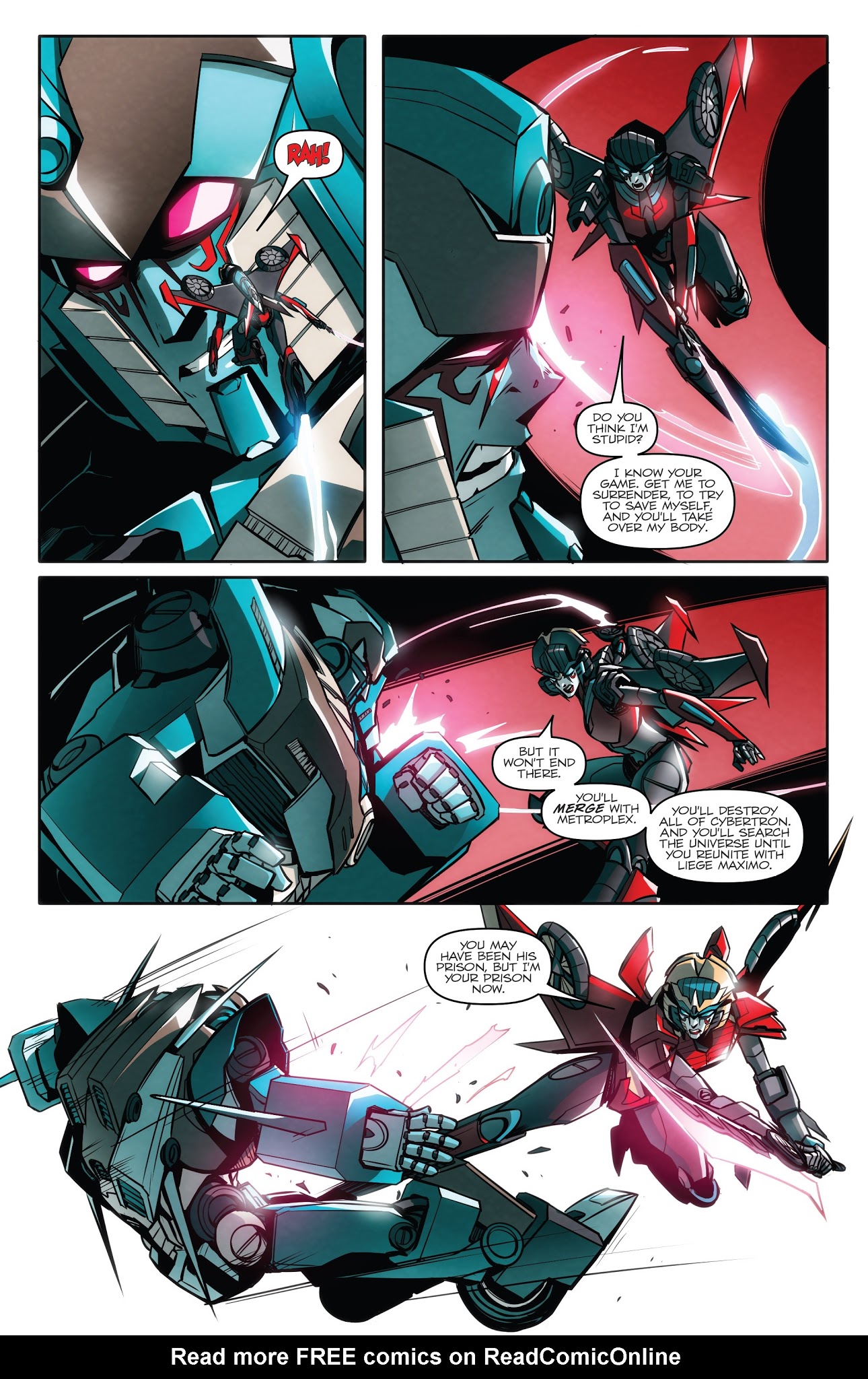 Read online Transformers: Till All Are One comic -  Issue #11 - 13