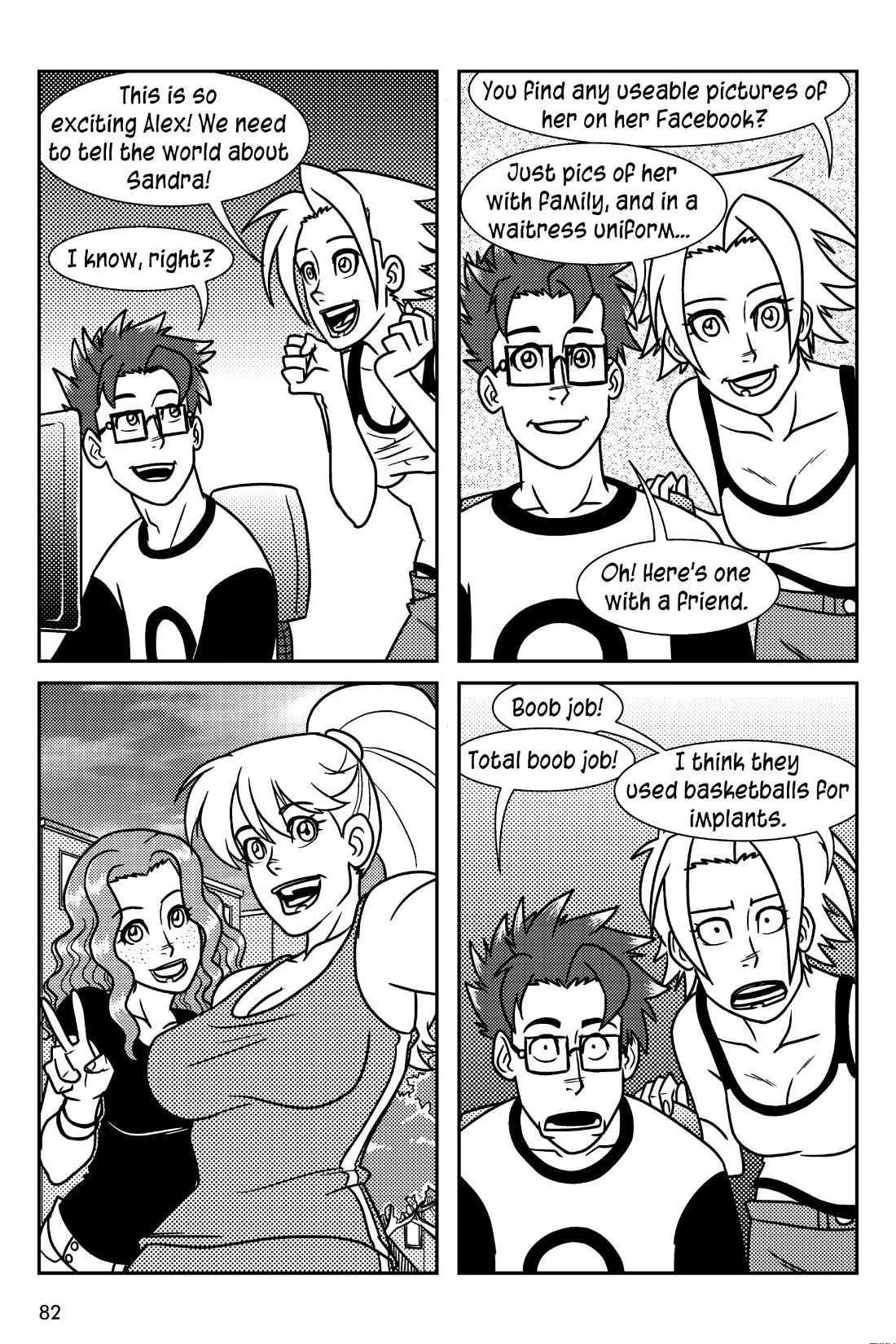 Read online Sandra On The Rocks comic -  Issue # TPB 1 (Part 1) - 82