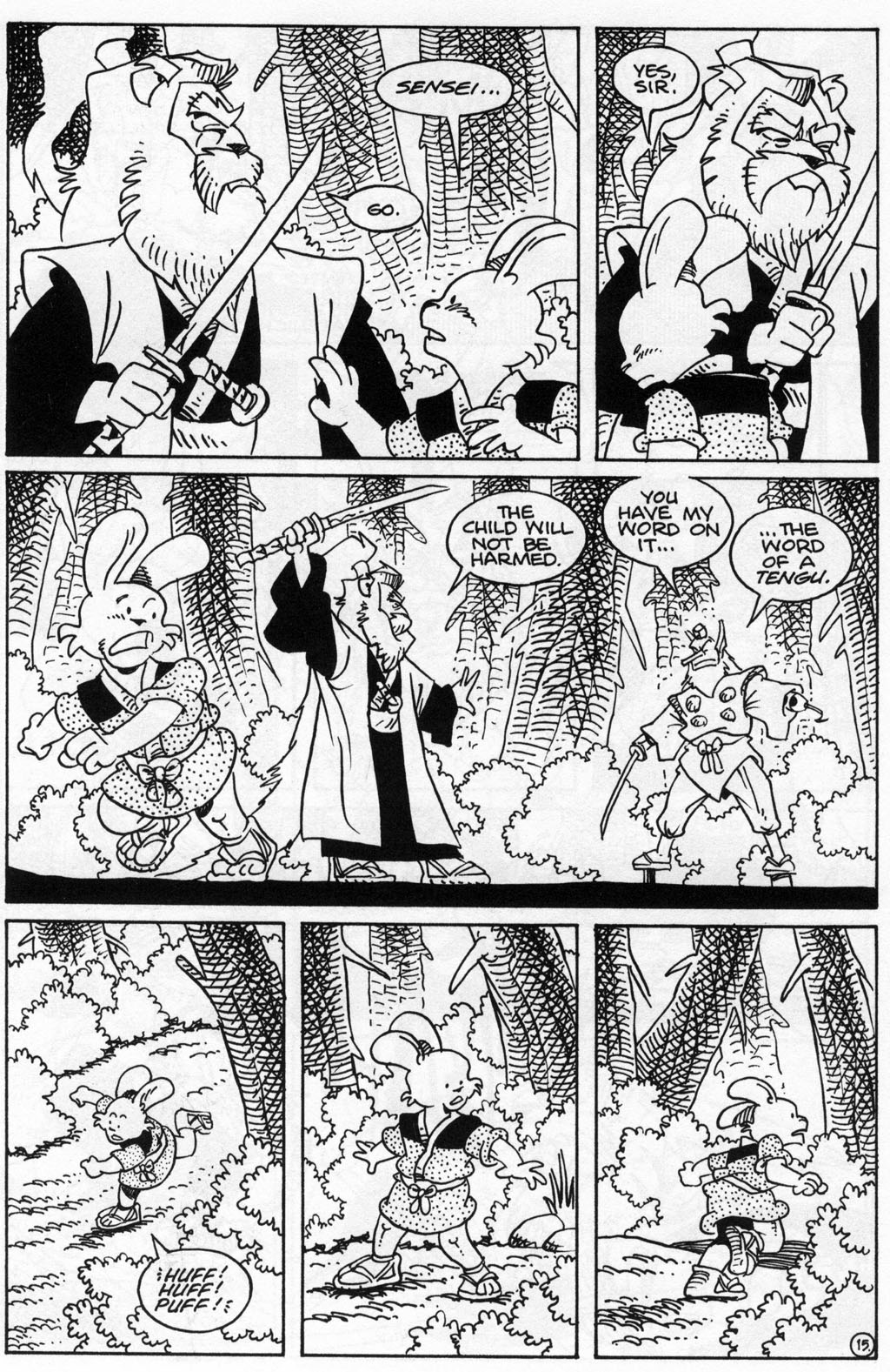 Read online Usagi Yojimbo (1996) comic -  Issue #65 - 17