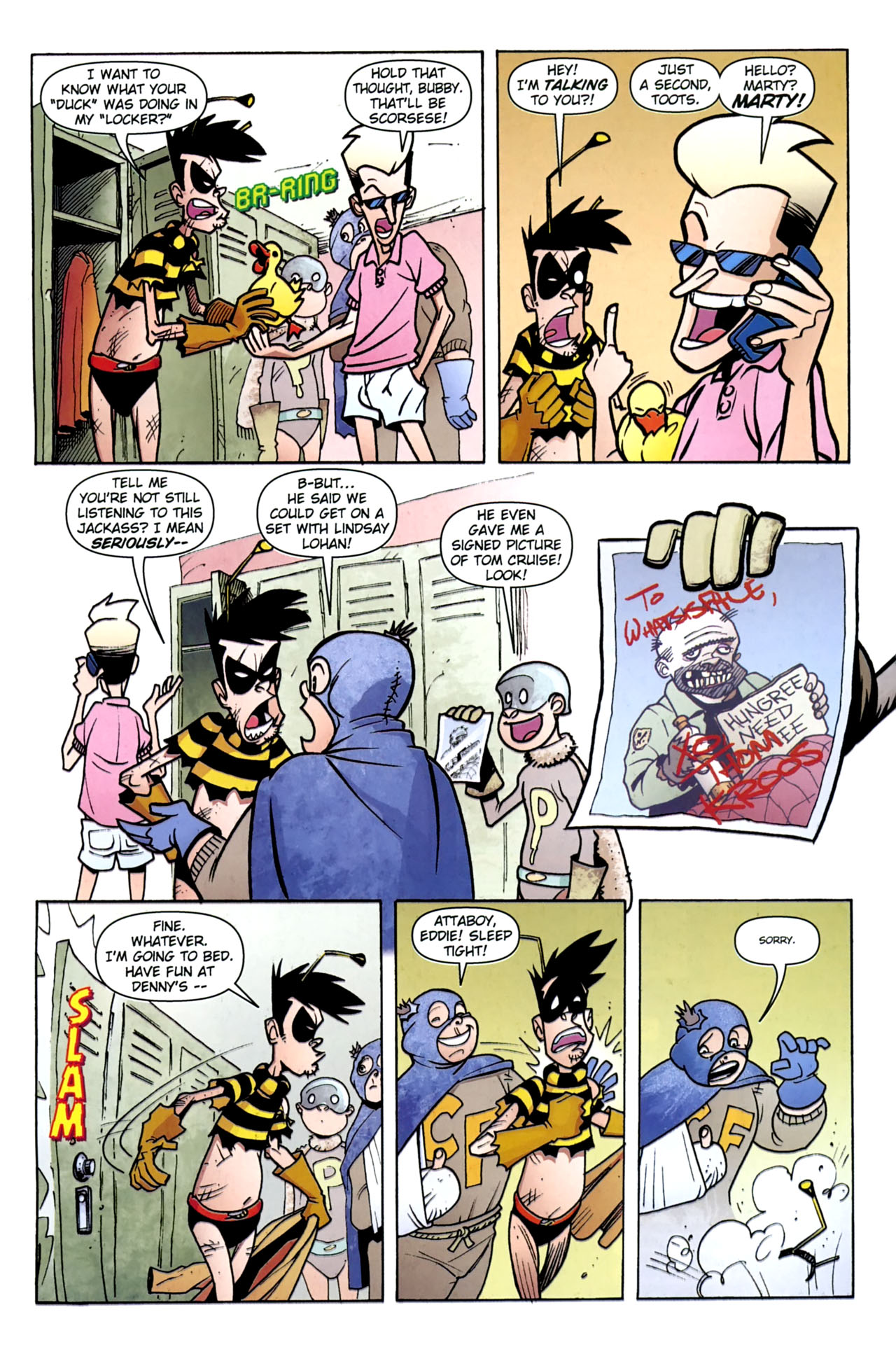 Read online Paul Jenkins' Sidekick Summer Special comic -  Issue #2 - 7