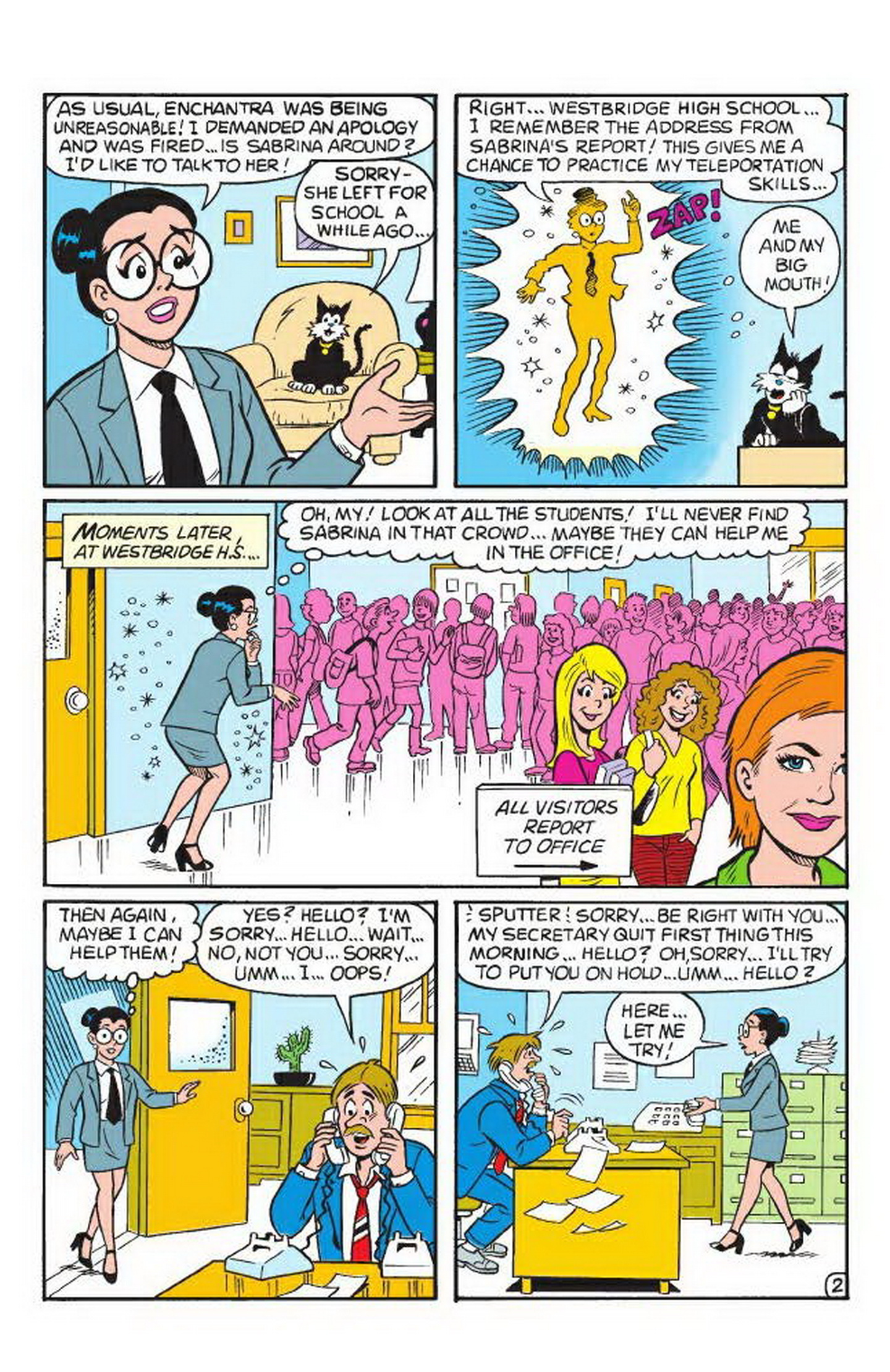 Read online Sabrina the Teenage Witch: 50 Magical Stories comic -  Issue # TPB (Part 2) - 74