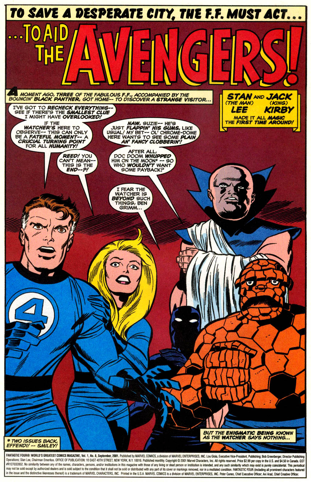Read online Fantastic Four: World's Greatest Comics Magazine comic -  Issue #8 - 2