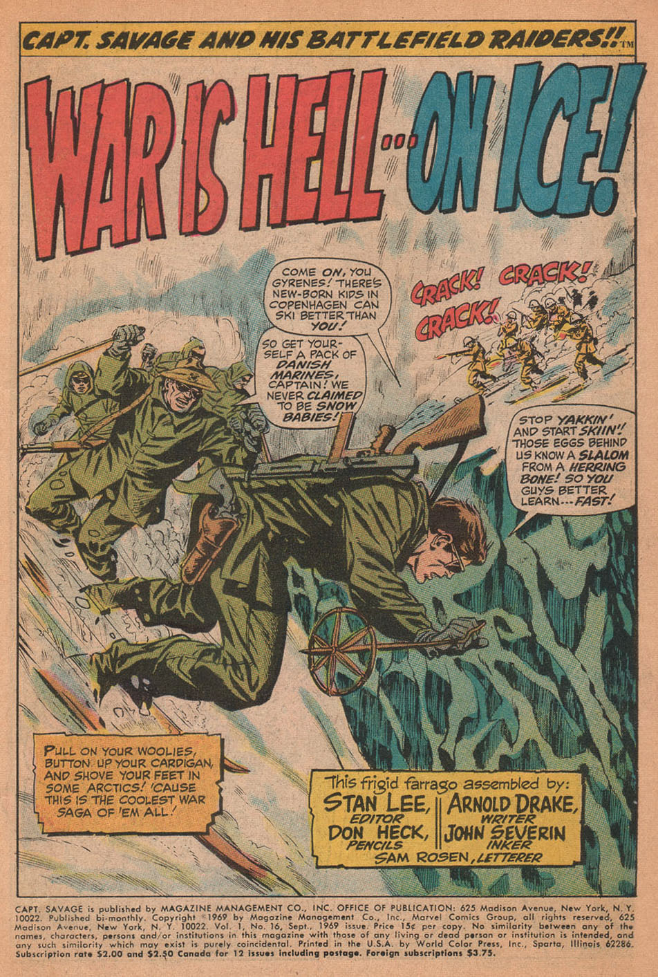 Read online Captain Savage and his Leatherneck Raiders comic -  Issue #16 - 3