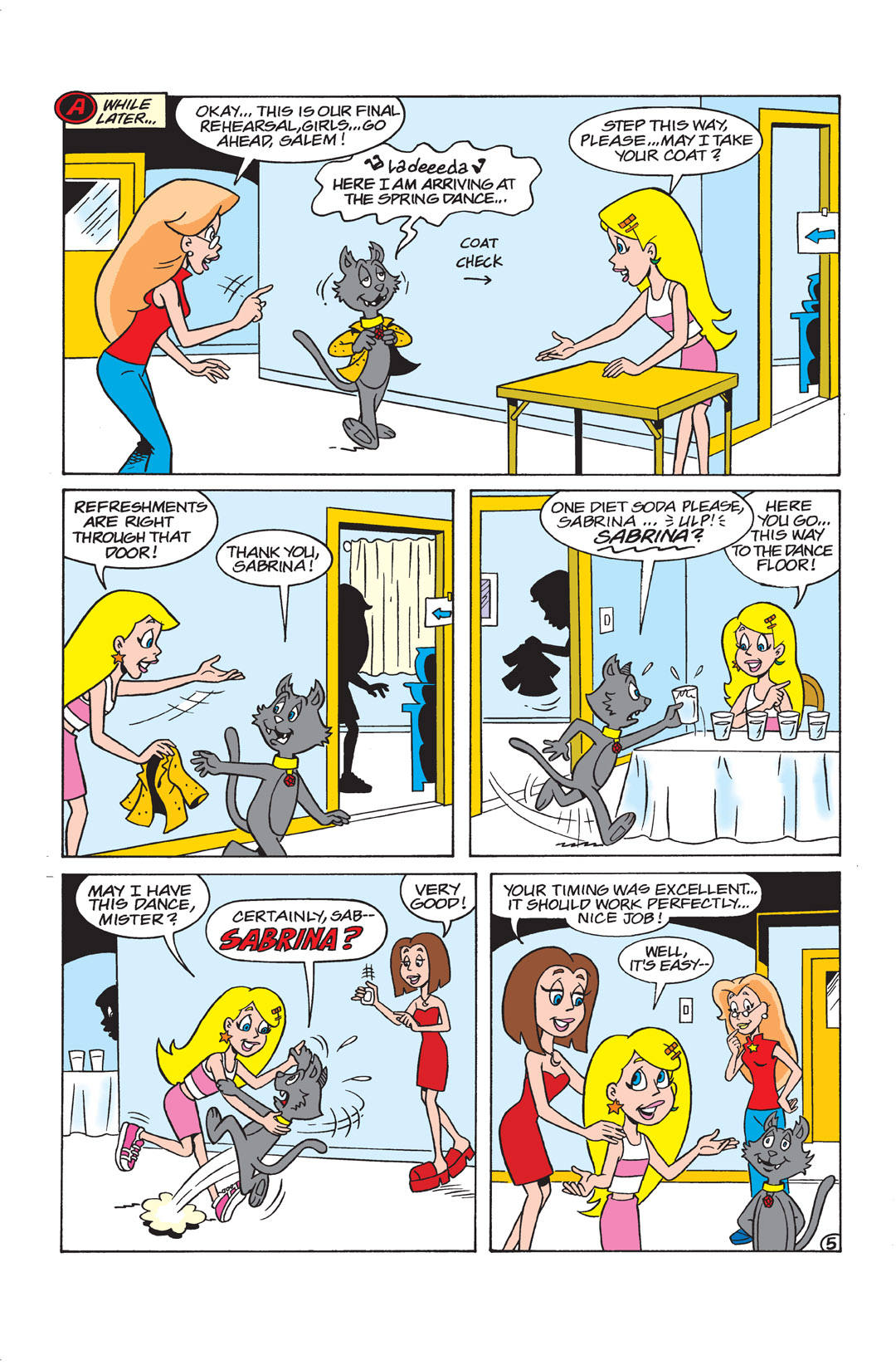 Read online Sabrina the Teenage Witch (2000) comic -  Issue #5 - 6