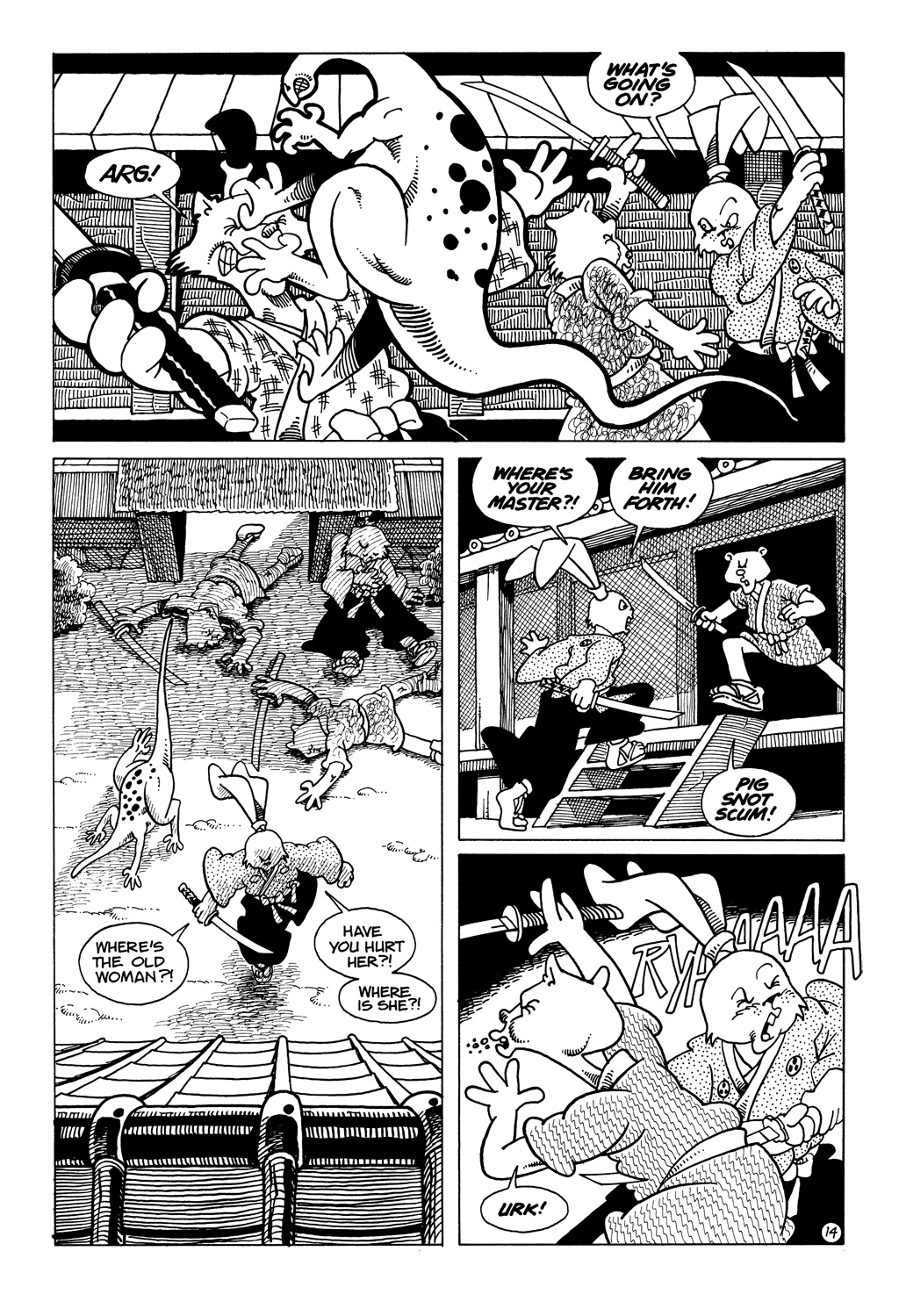 Read online Usagi Yojimbo (1987) comic -  Issue #8 - 16