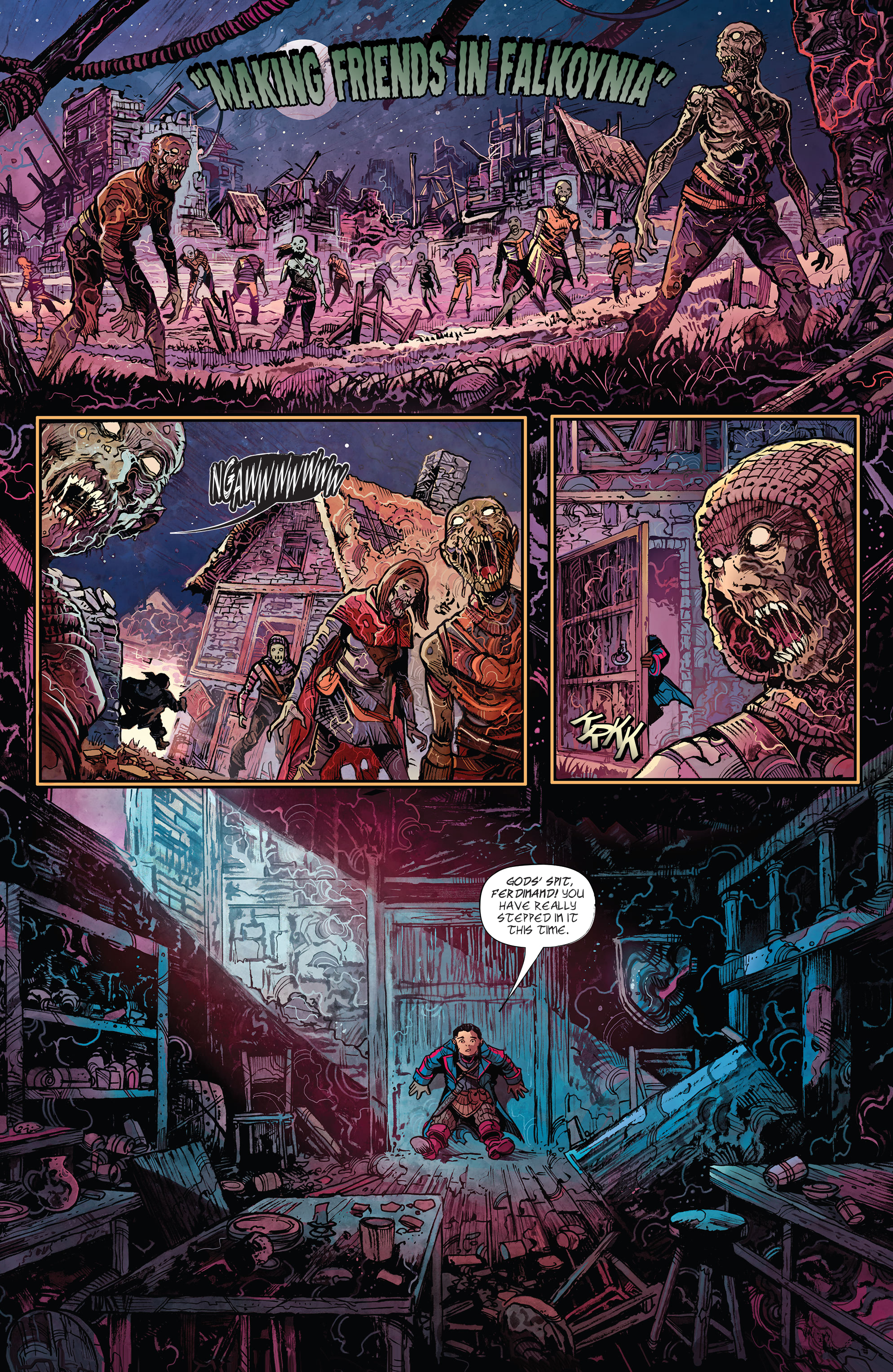 Read online Dungeons & Dragons: Ravenloft – Orphan of Agony Isle comic -  Issue #2 - 15