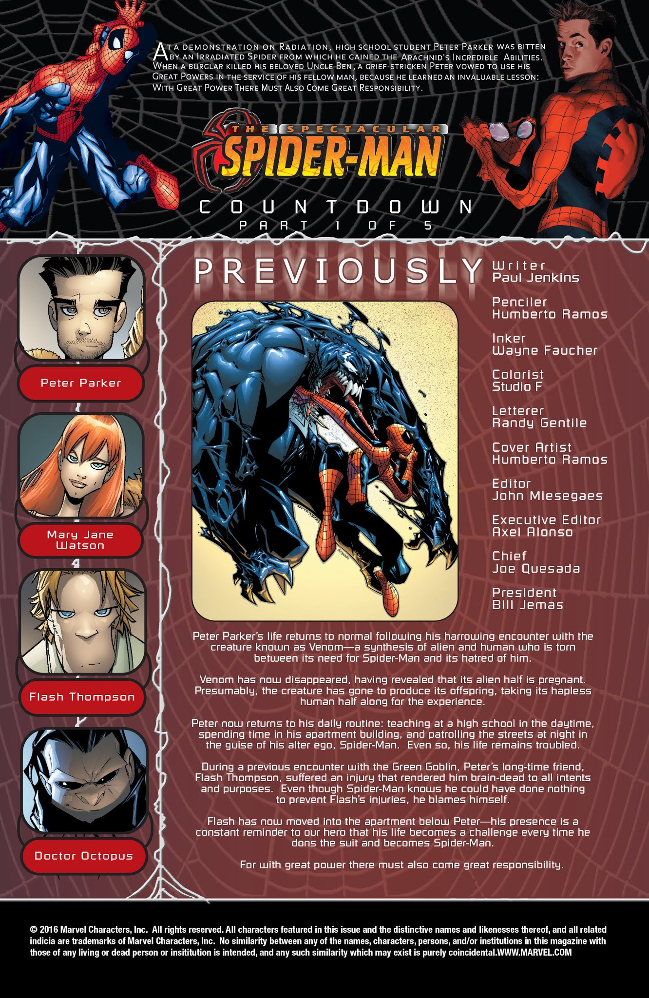 Read online The Spectacular Spider-Man (2003) comic -  Issue # _TPB 2 - 6