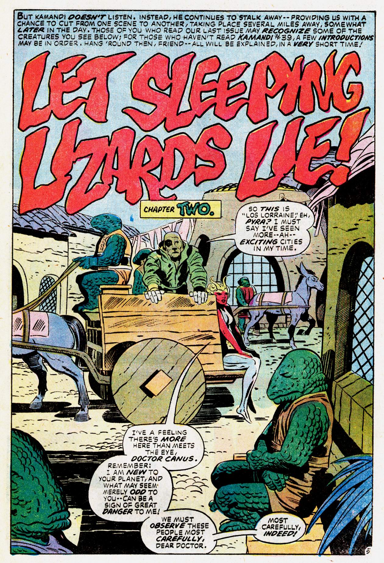 Read online Kamandi, The Last Boy On Earth comic -  Issue #40 - 7