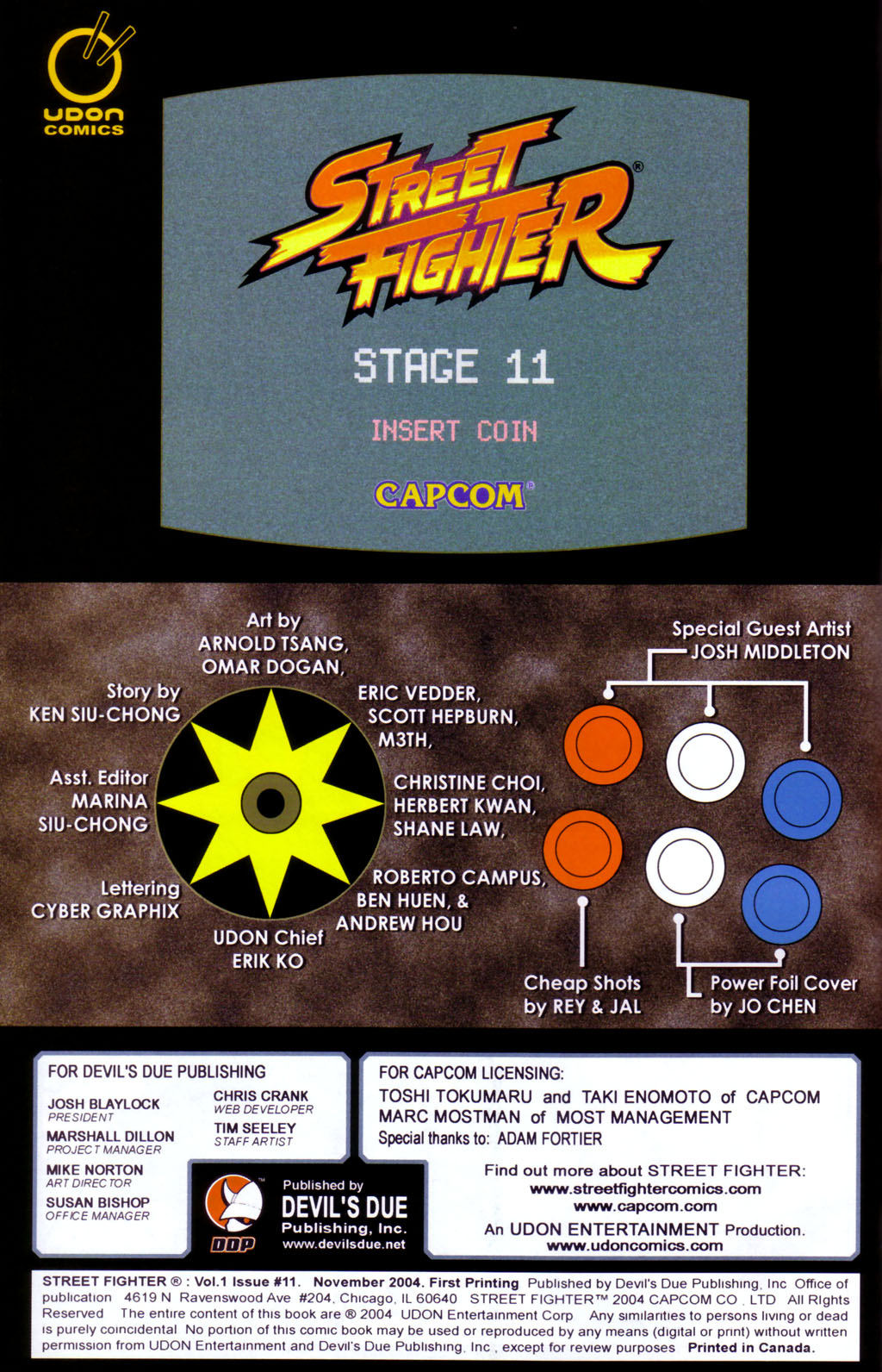 Read online Street Fighter (2003) comic -  Issue #11 - 2