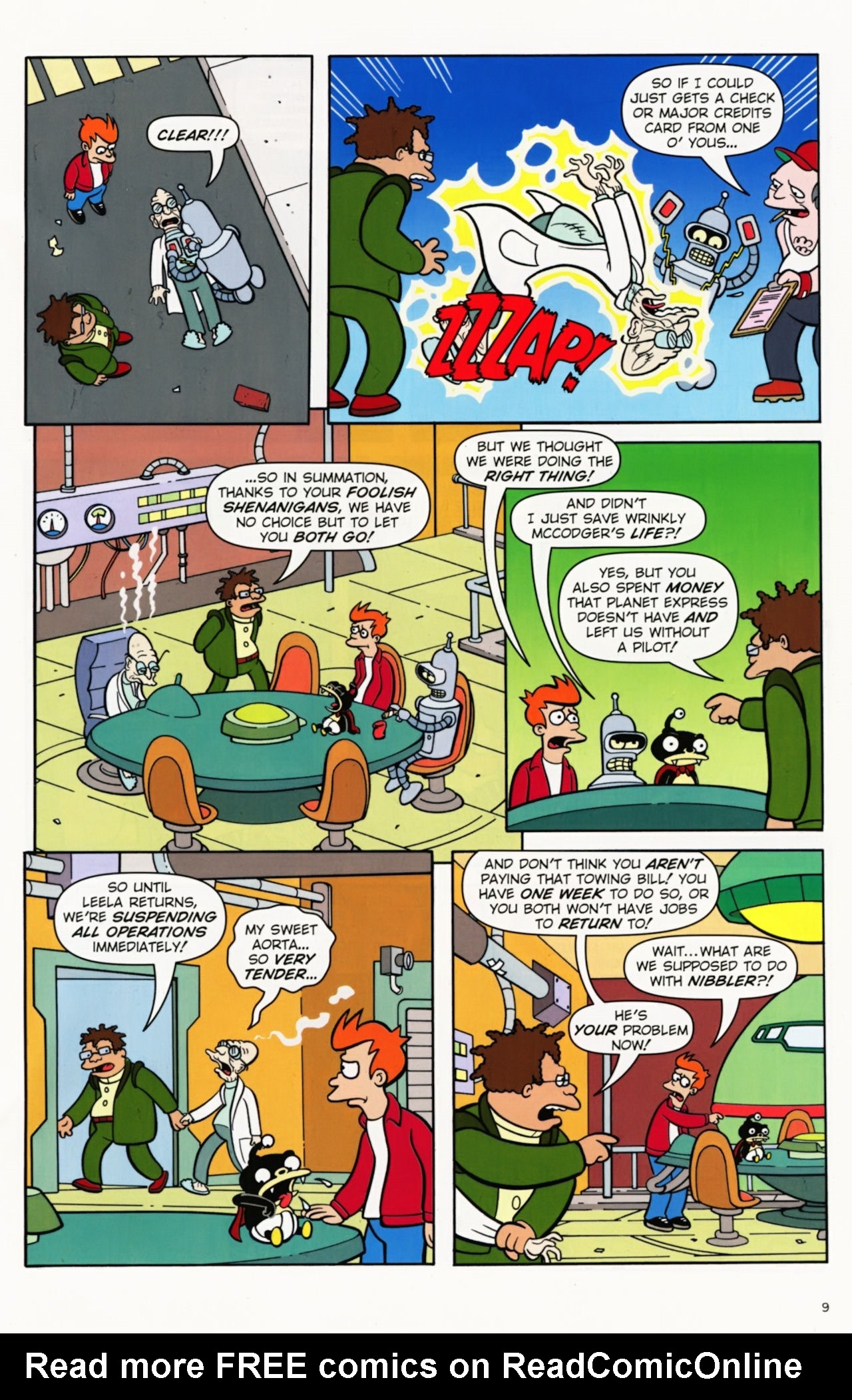 Read online Futurama Comics comic -  Issue #54 - 8