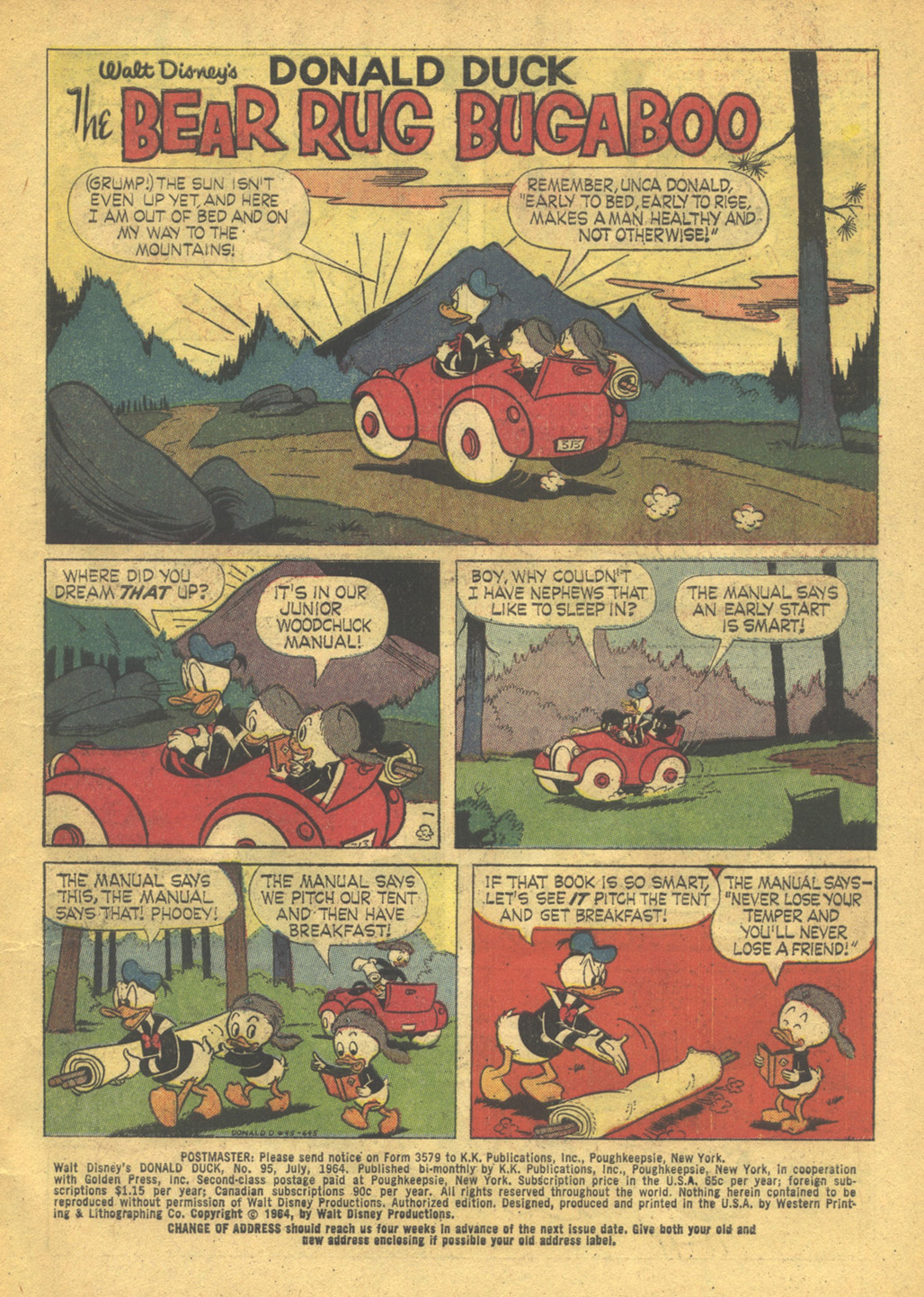 Read online Walt Disney's Donald Duck (1952) comic -  Issue #95 - 3