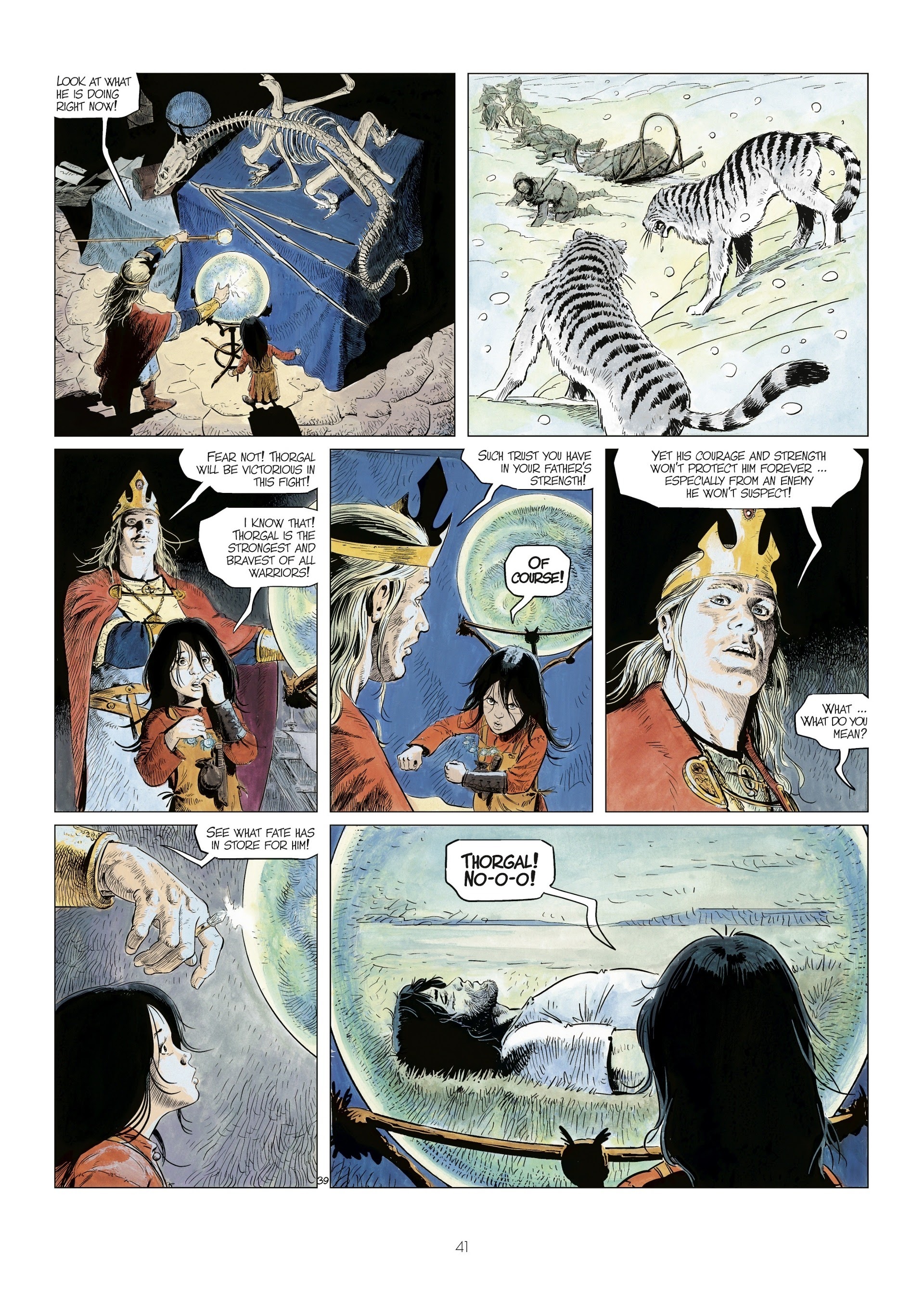 Read online The World of Thorgal: Wolfcub comic -  Issue #1 - 43