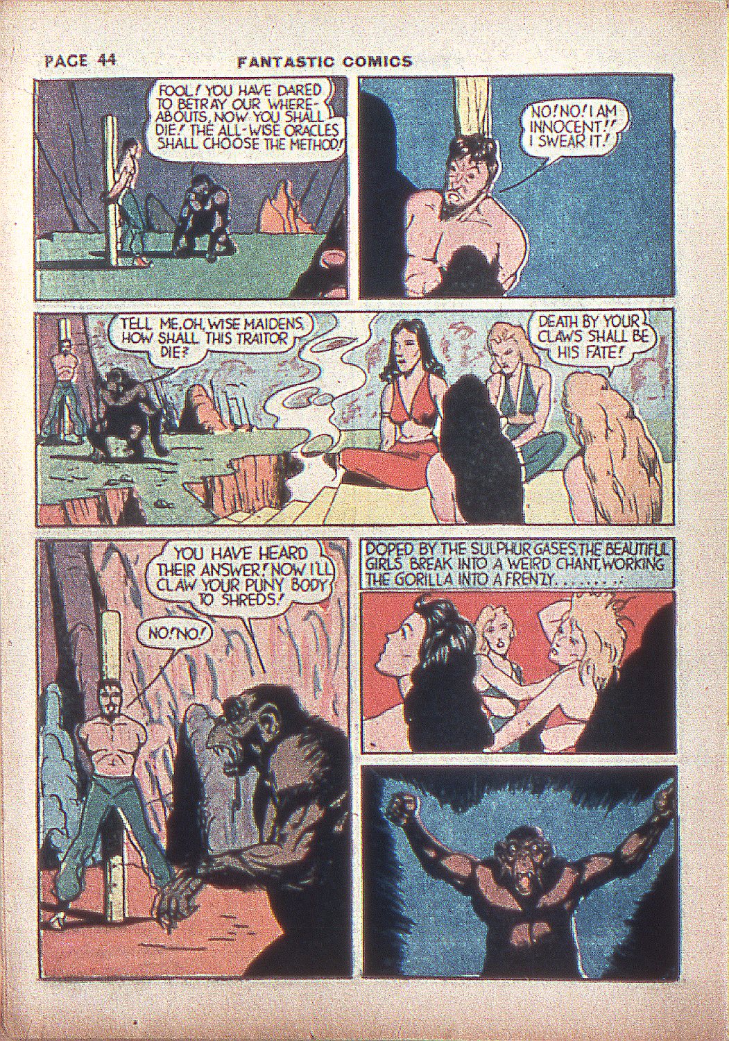 Read online Fantastic Comics comic -  Issue #4 - 45