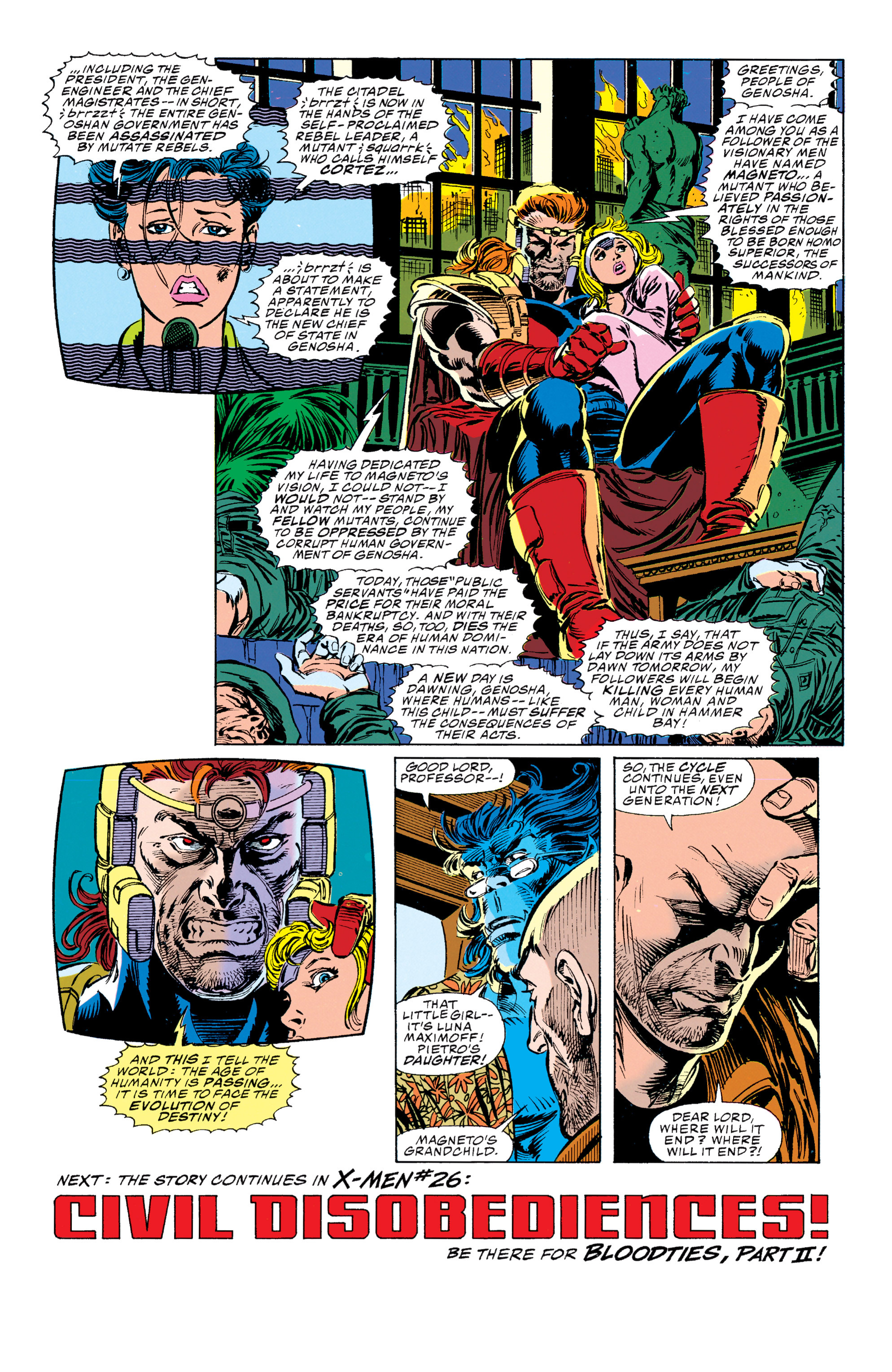 Read online Avengers: Avengers/X-Men - Bloodties comic -  Issue # TPB (Part 1) - 23