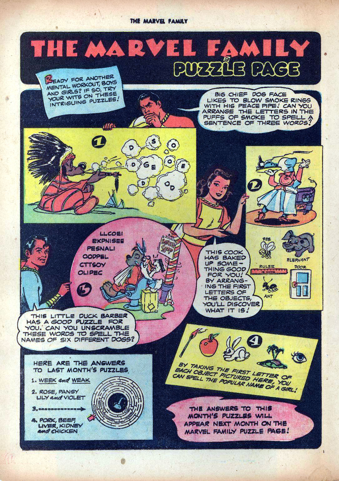 Read online The Marvel Family comic -  Issue #25 - 38