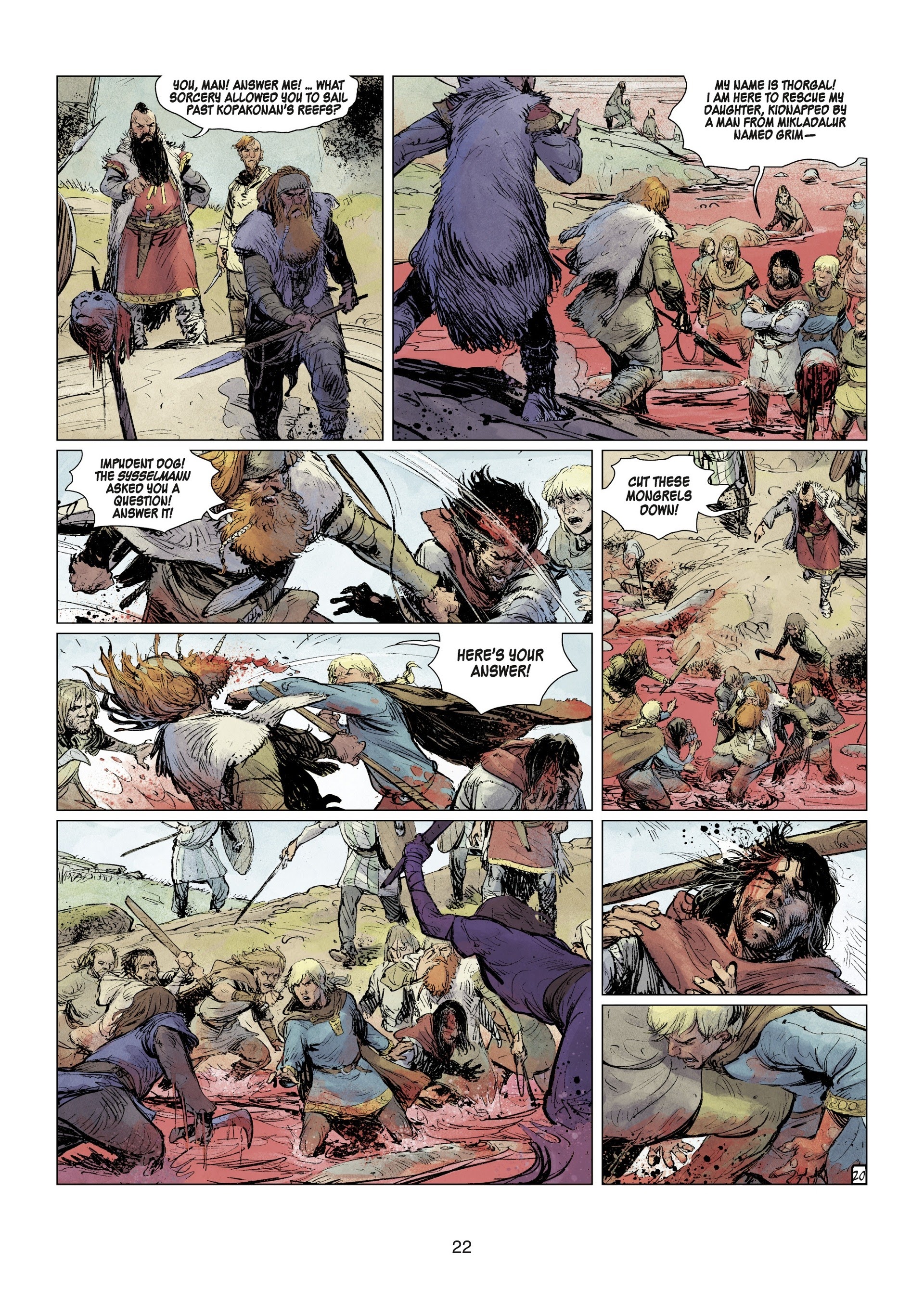 Read online Thorgal comic -  Issue #30 - 24