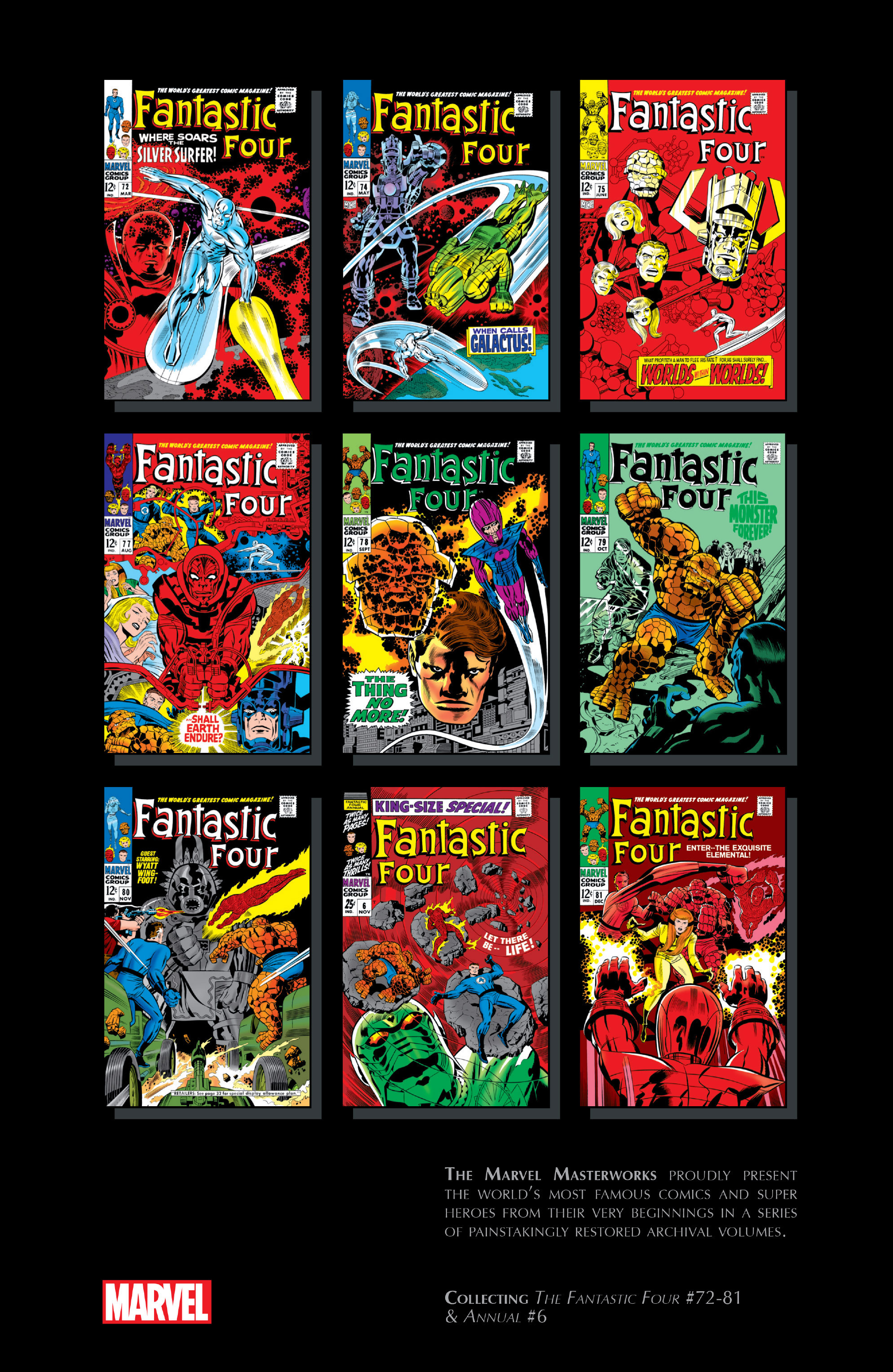 Read online Marvel Masterworks: The Fantastic Four comic -  Issue # TPB 8 (Part 3) - 69